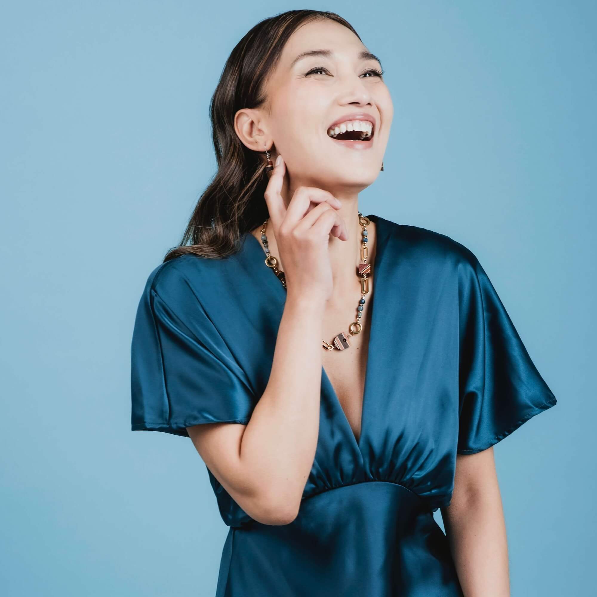 Collier artisanal faits main au Québec, isabelle ferland