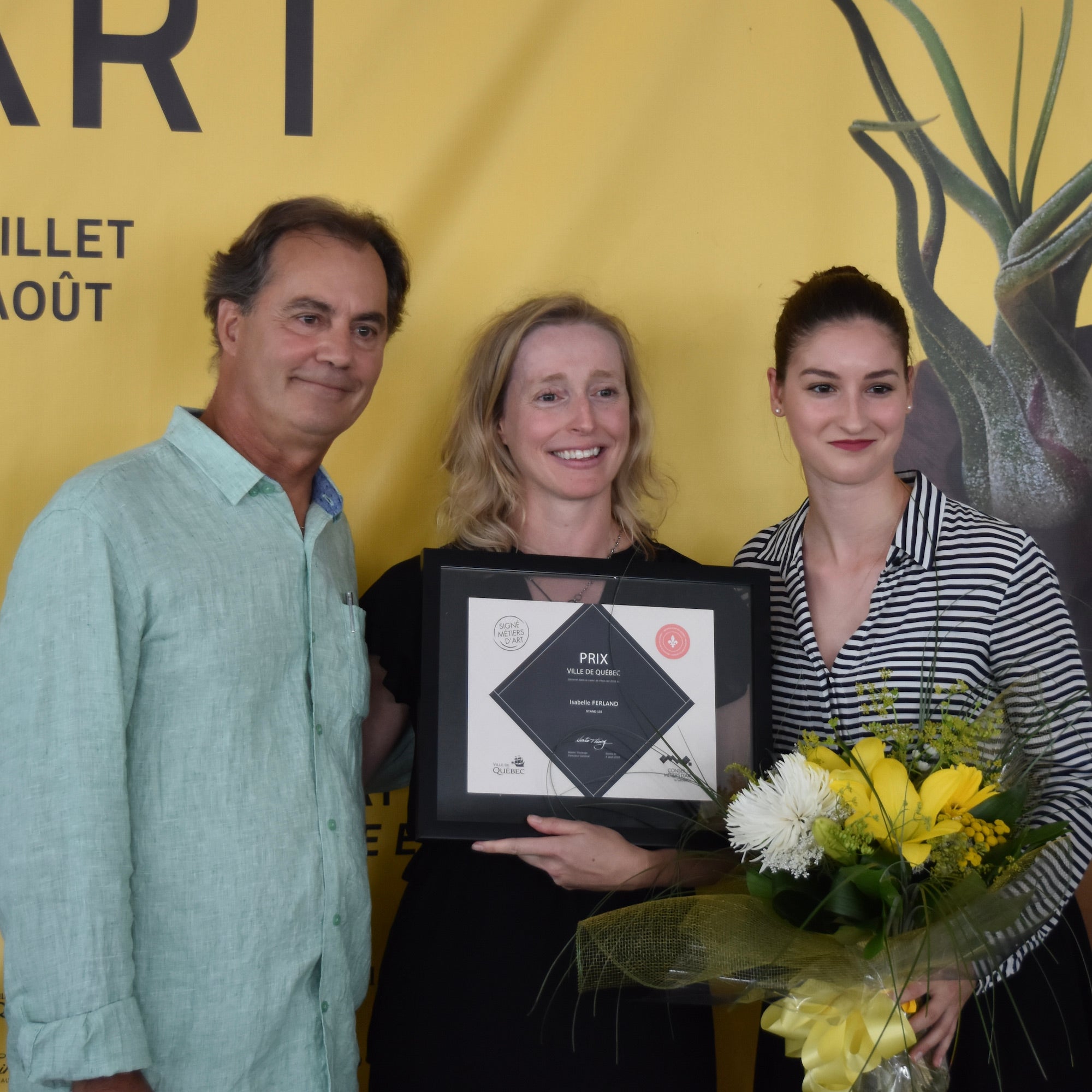 prix d'excellence Isabelle Ferland bijoux