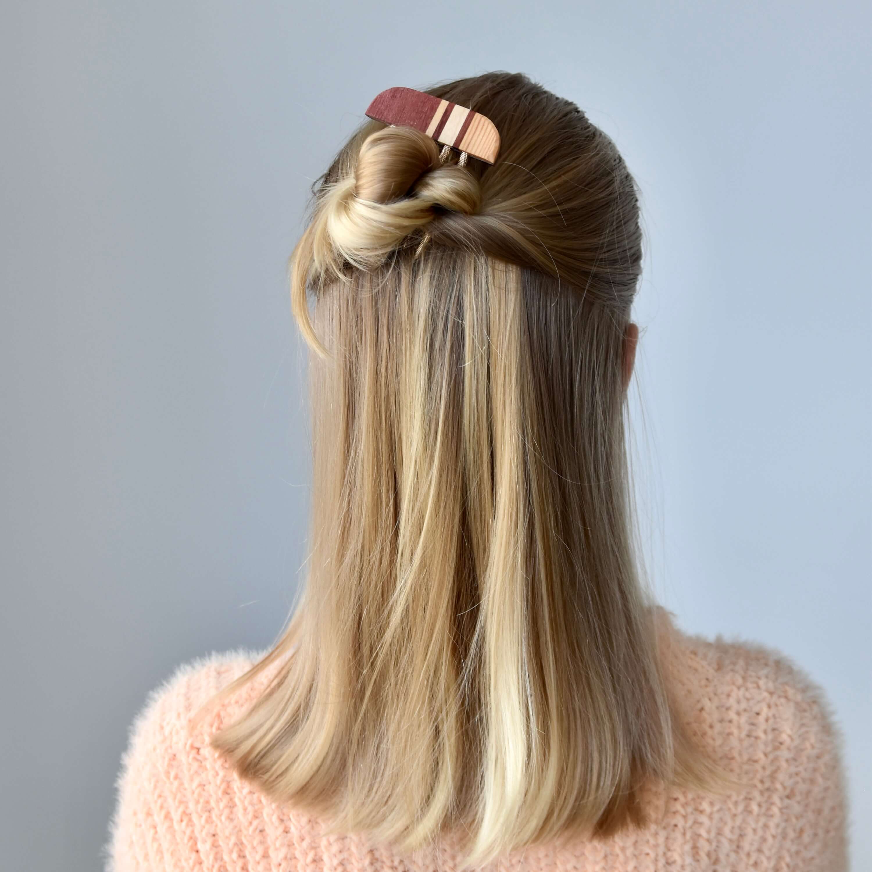 Baguette à cheveux pour cheveux fins et glissants par Isabelle Ferland bijoux