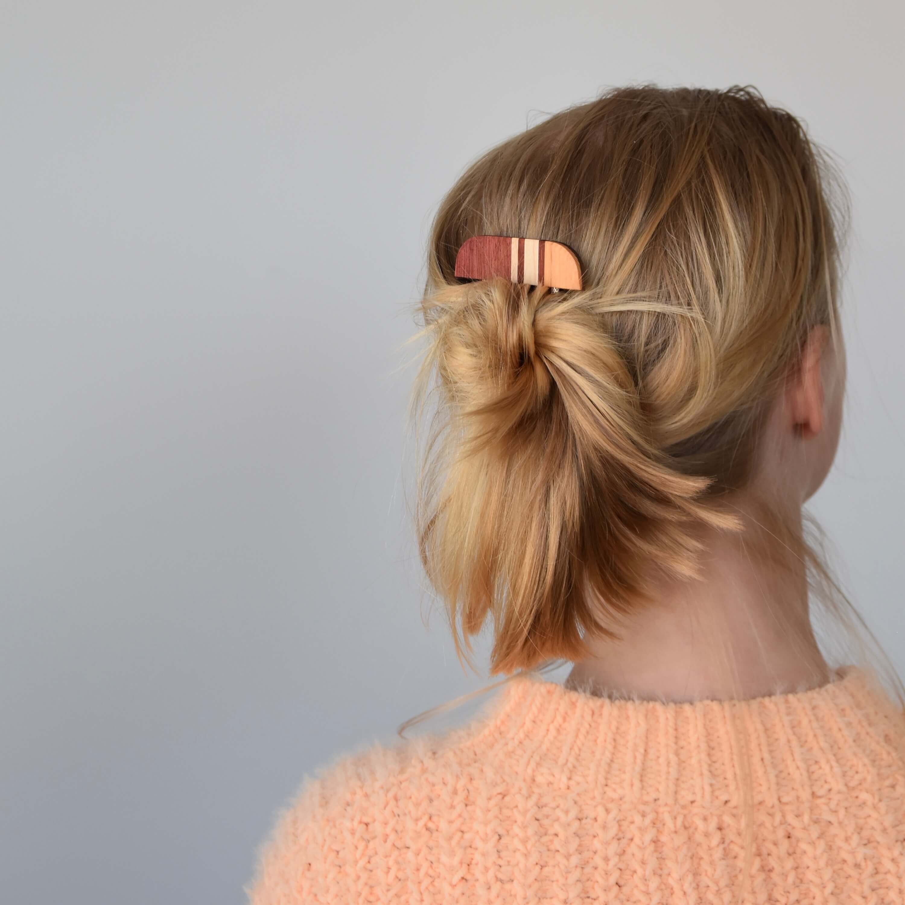 Baguette à cheveux pour cheveux fins et glissants par Isabelle Ferland bijoux