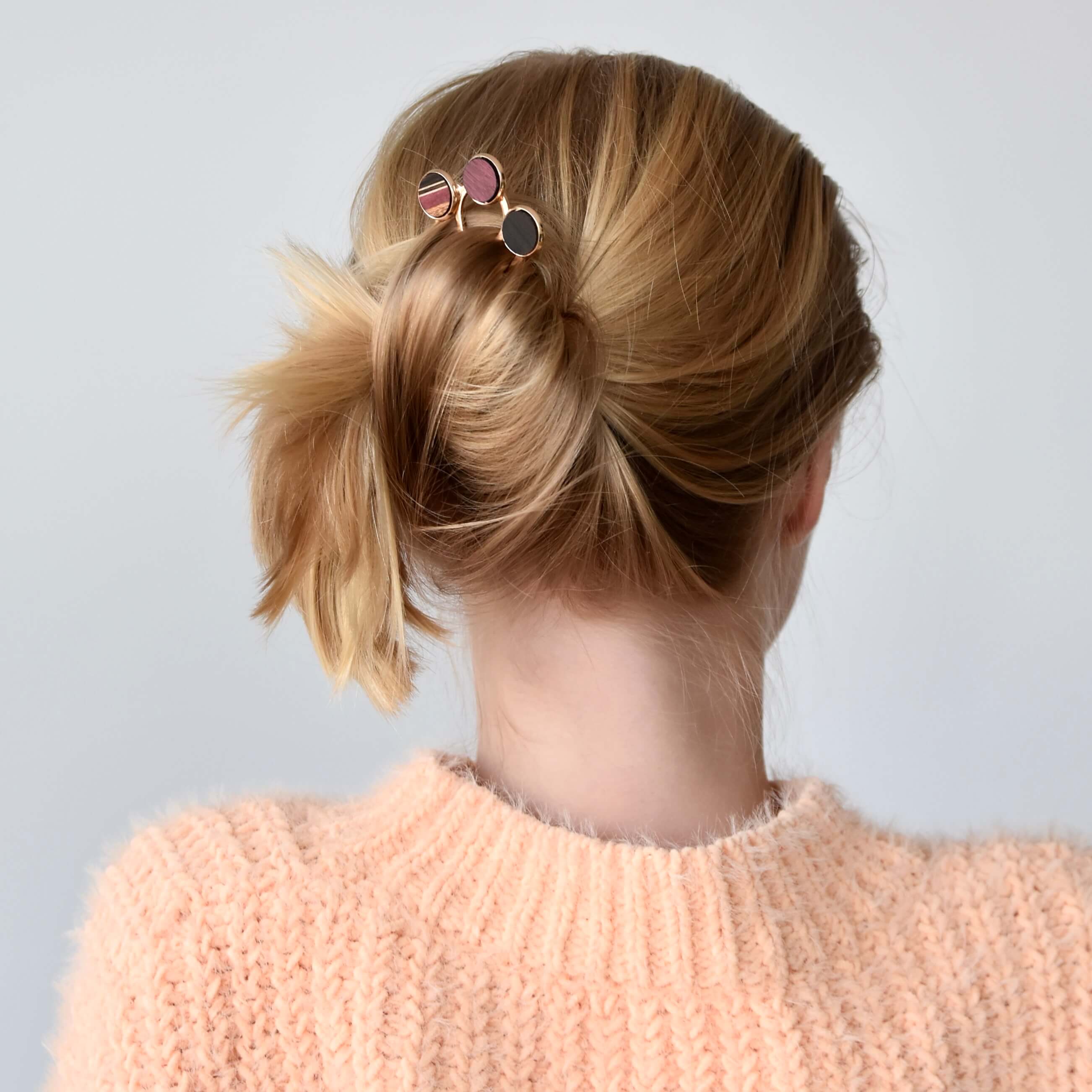 Baguette à cheveux pour cheveux fins et glissants par Isabelle Ferland bijoux