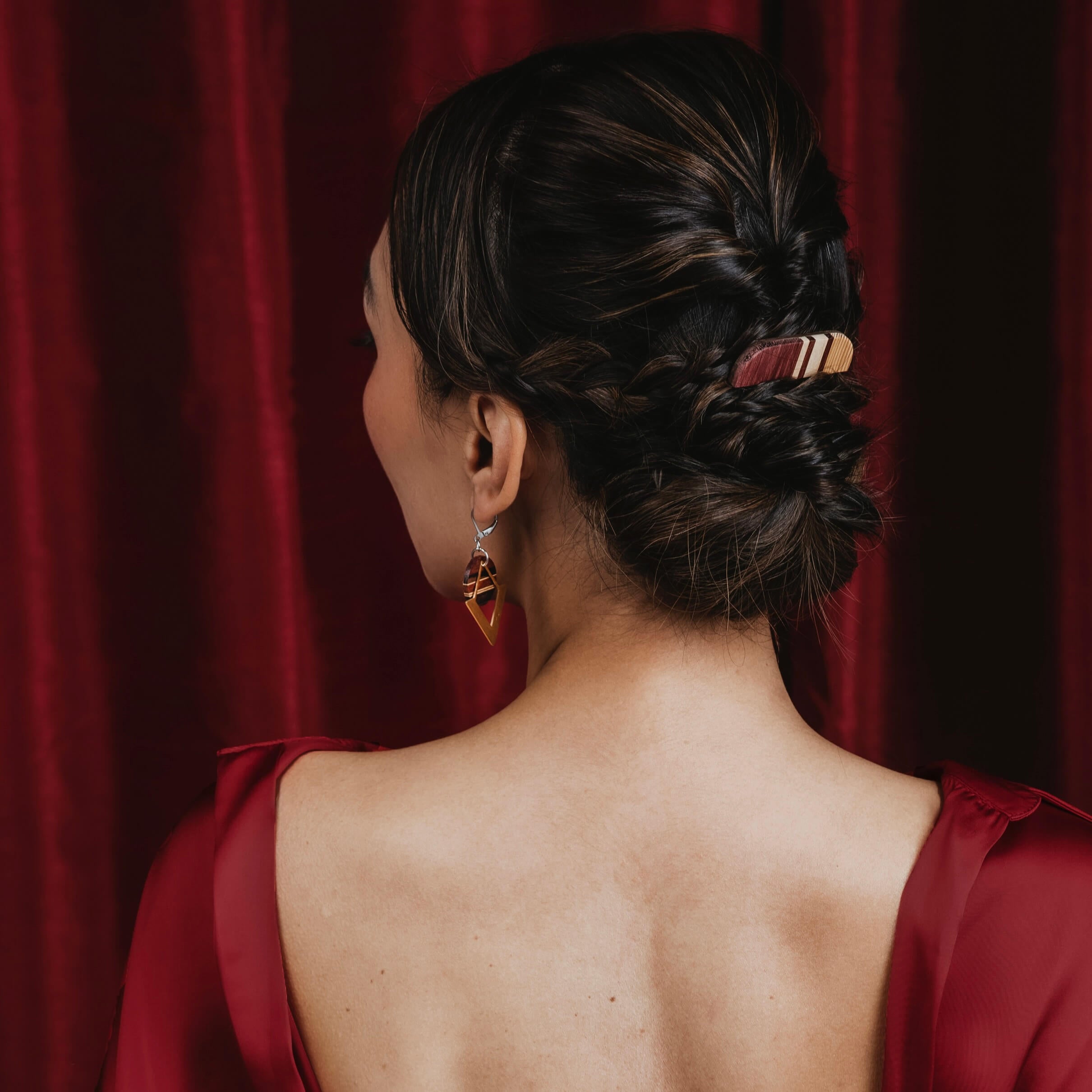Baguette à cheveux pour cheveux fins et glissants par Isabelle Ferland bijoux
