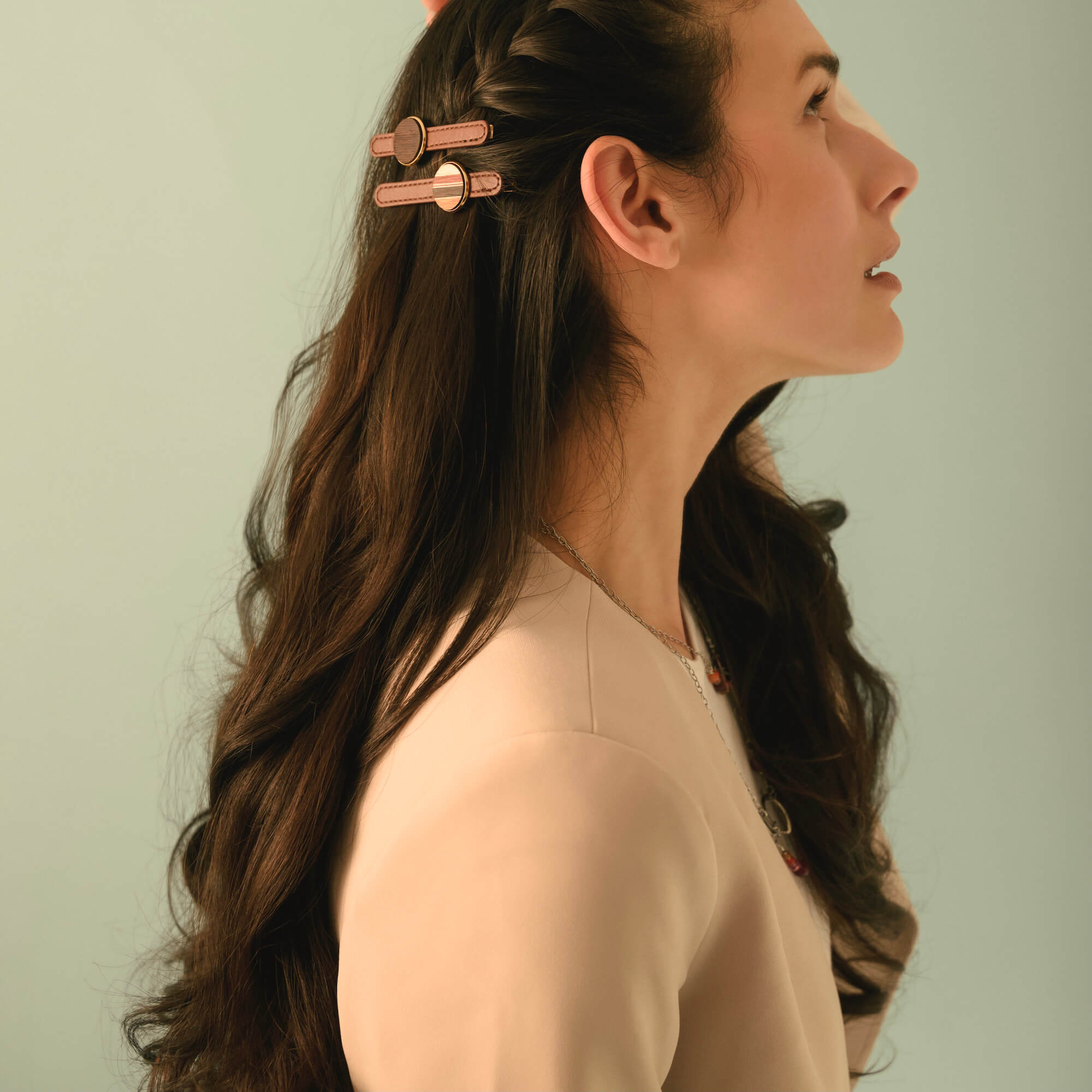 pince à cheveux en bois fait main au Canada par Isabelle ferland