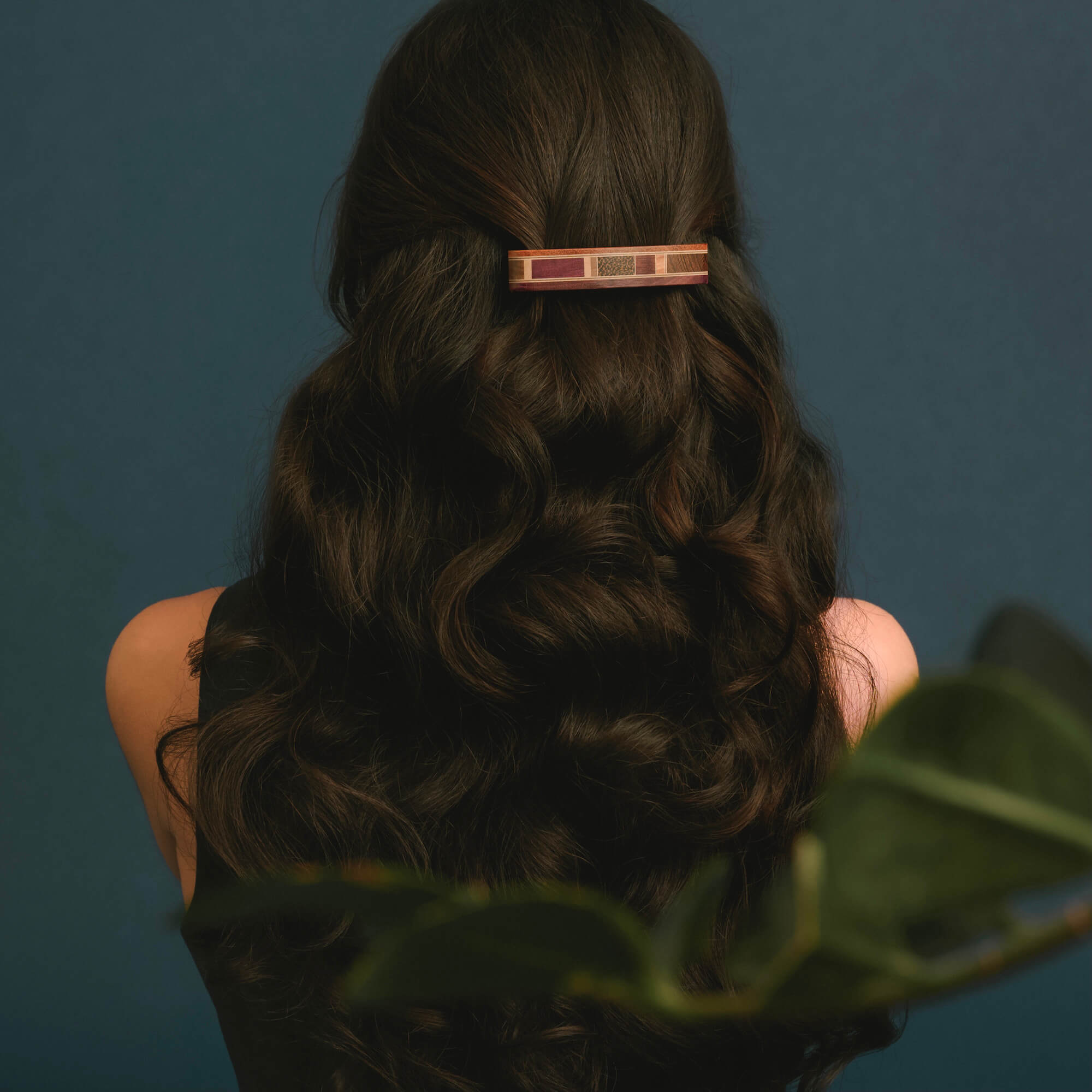 barrette pour cheveux création québécoise par Isabelle ferland 