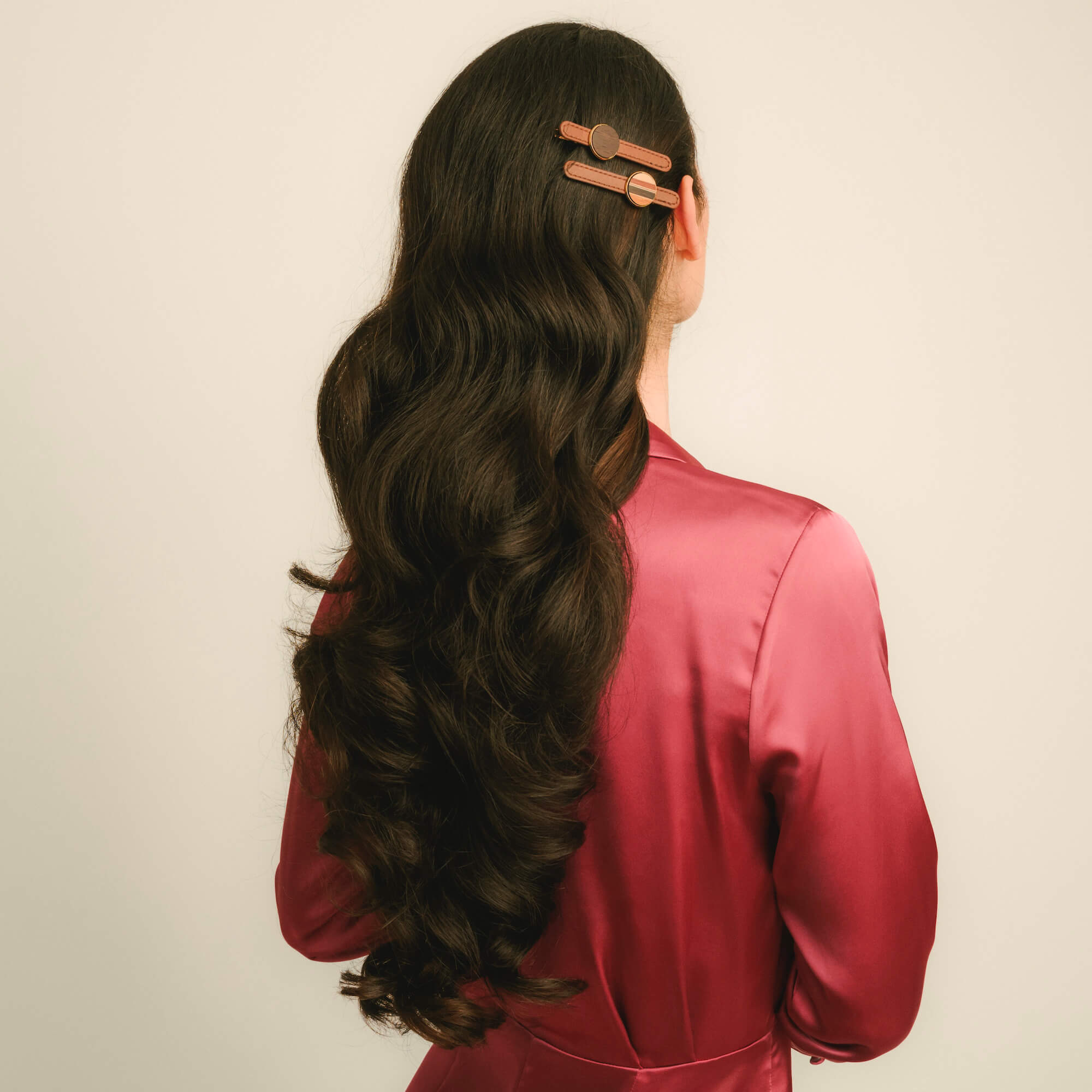 pinces pour cheveux en bois artisanale par Isabelle ferland