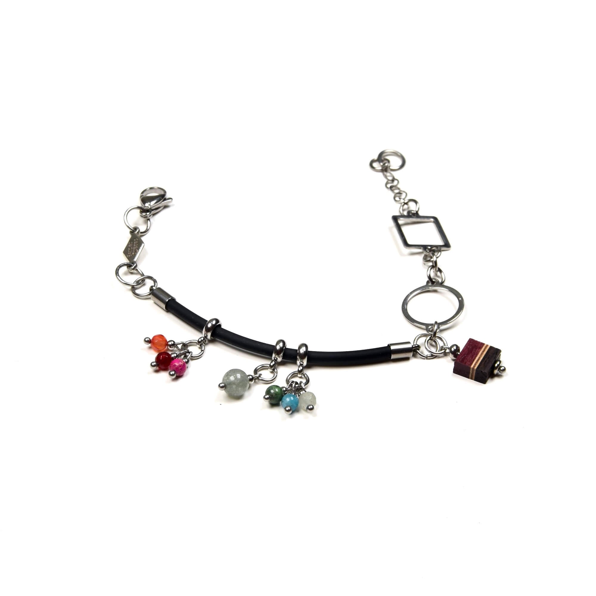 bracelet femme en cuir par isabelle ferland 