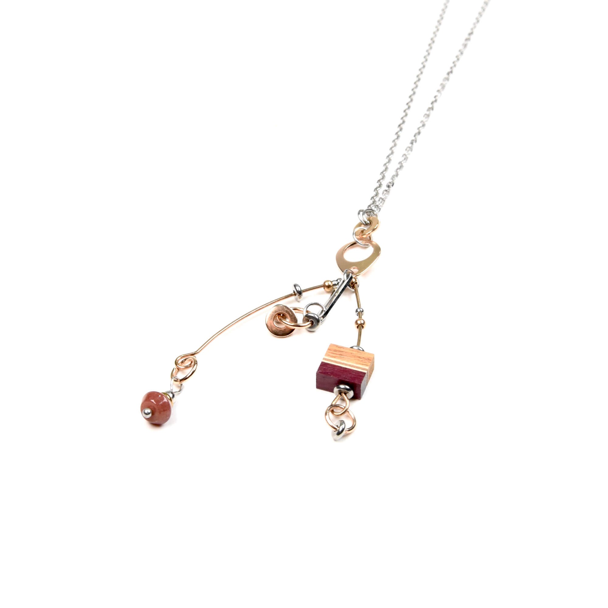 collier délicat fait main au Québec, Canada par isabelle ferland