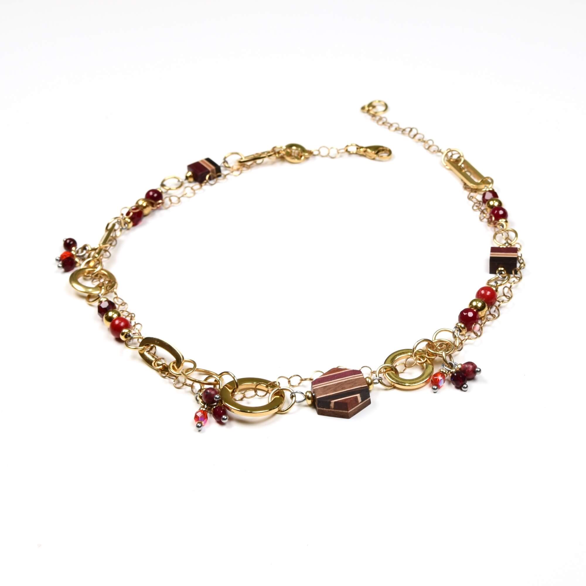 collier femme tendance 2024 par Isabelle ferland bijoux en bois