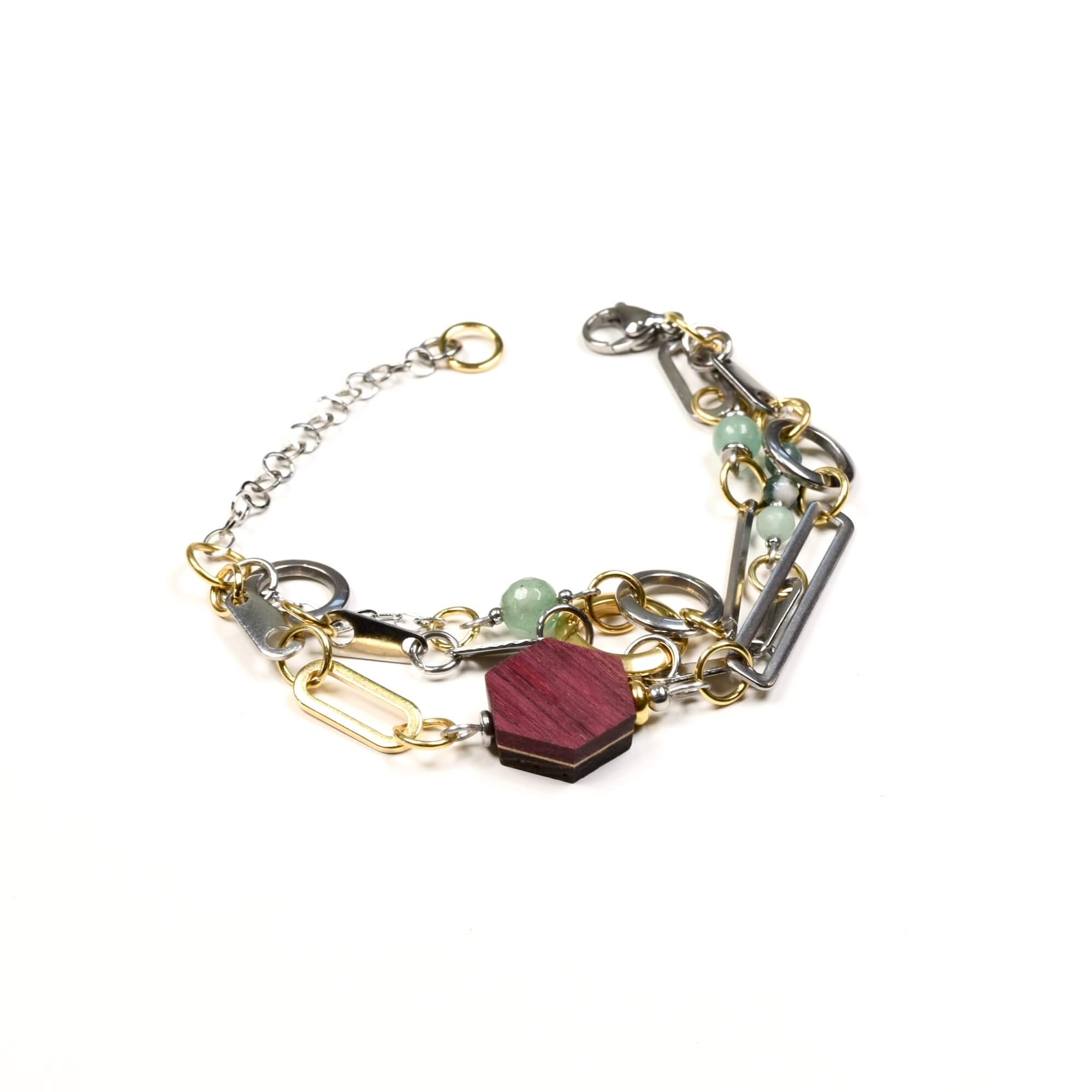 Bracelet femme tendance 2024 faits main par Isabelle Ferland