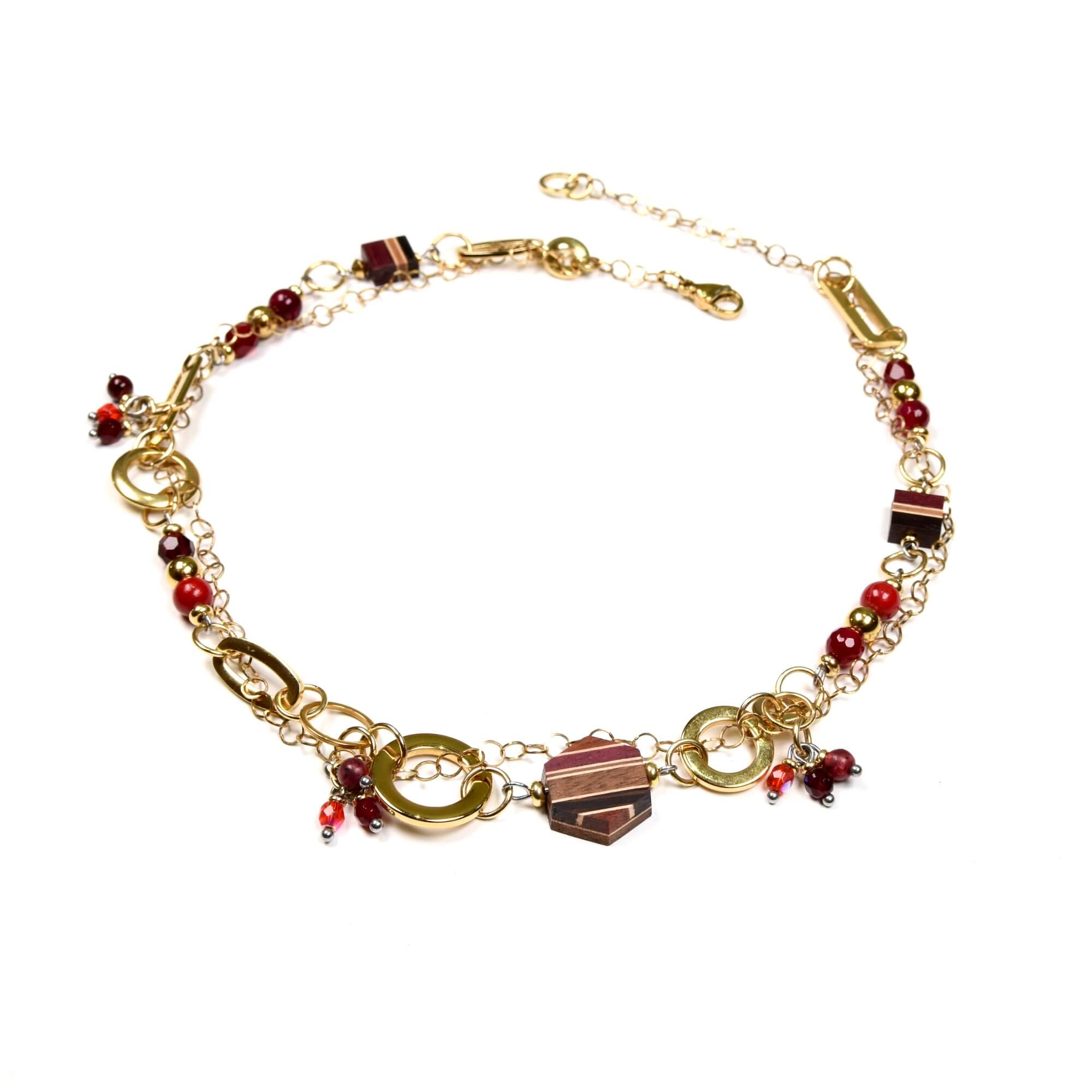 collier femme tendance 2024 par Isabelle ferland bijoux en bois