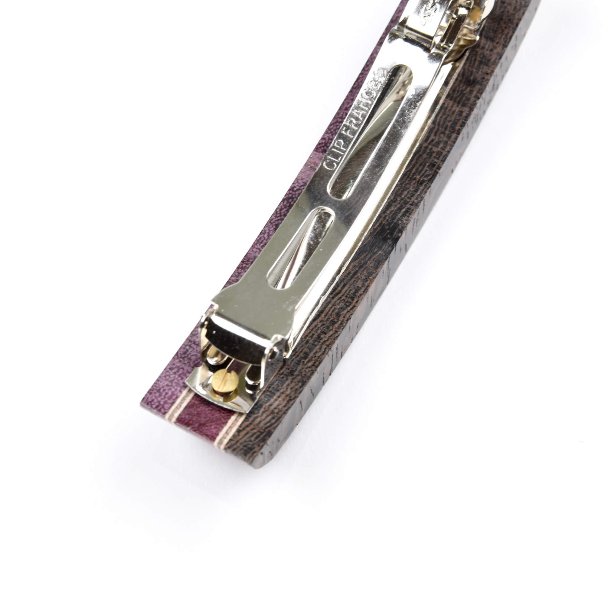 Wooden barrette