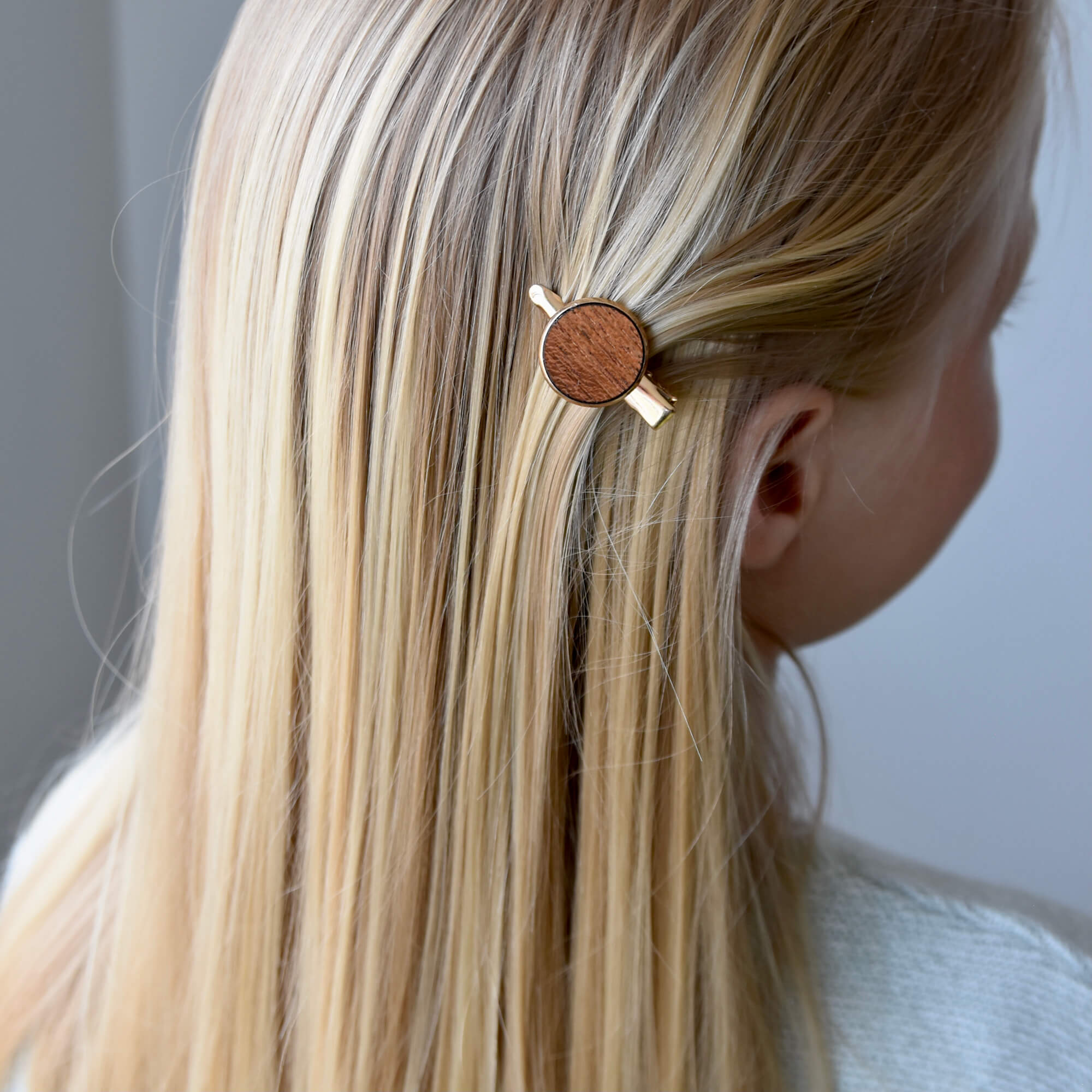 barrette cheveux bois artisanale fait au Québec