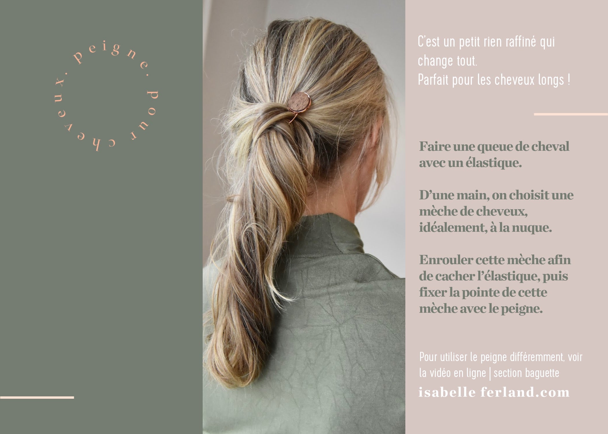 accessoires pour cheveux québécois fait main par Isabelle ferland