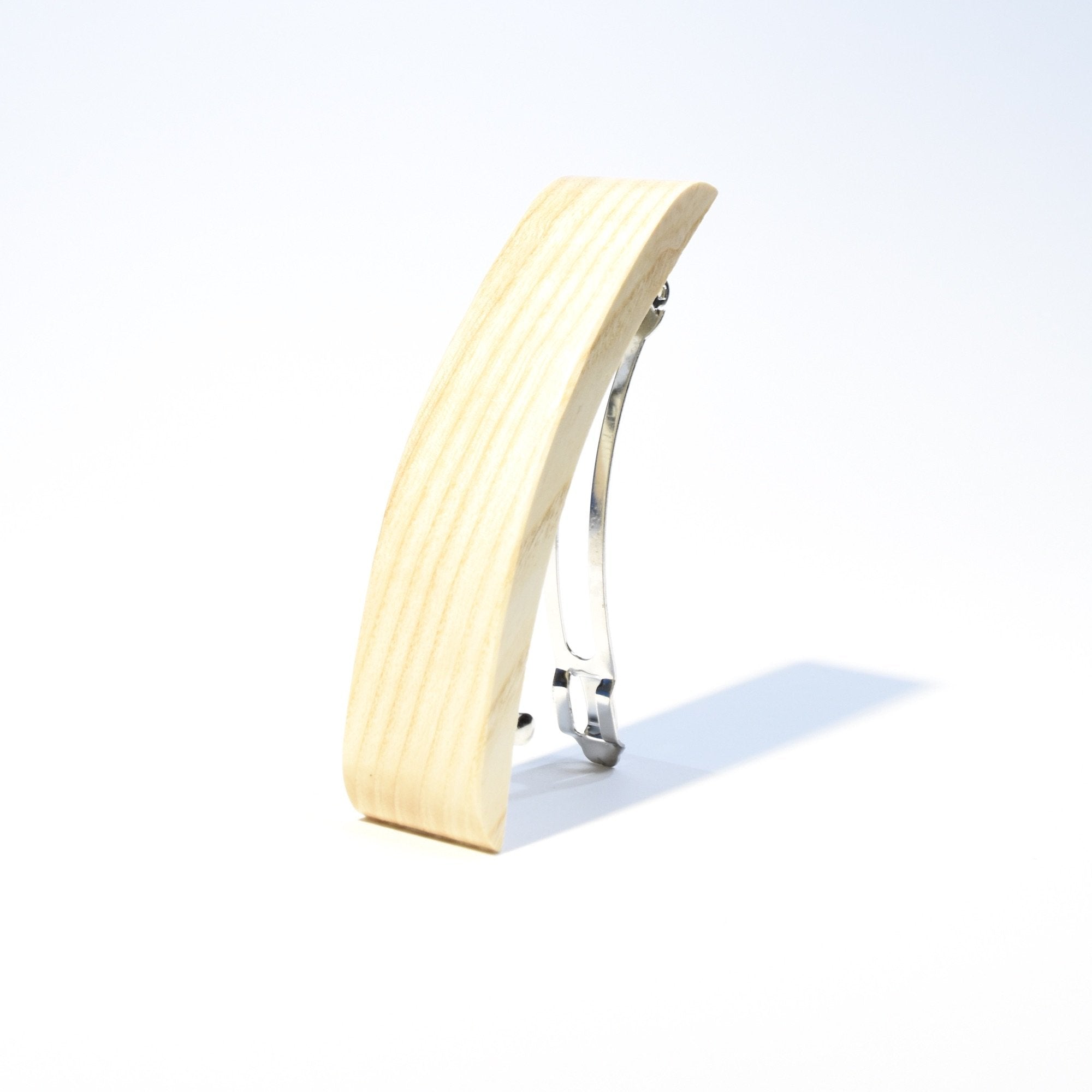 Barrette en frêne canadien - #Isabelle_Ferland_bijoux#