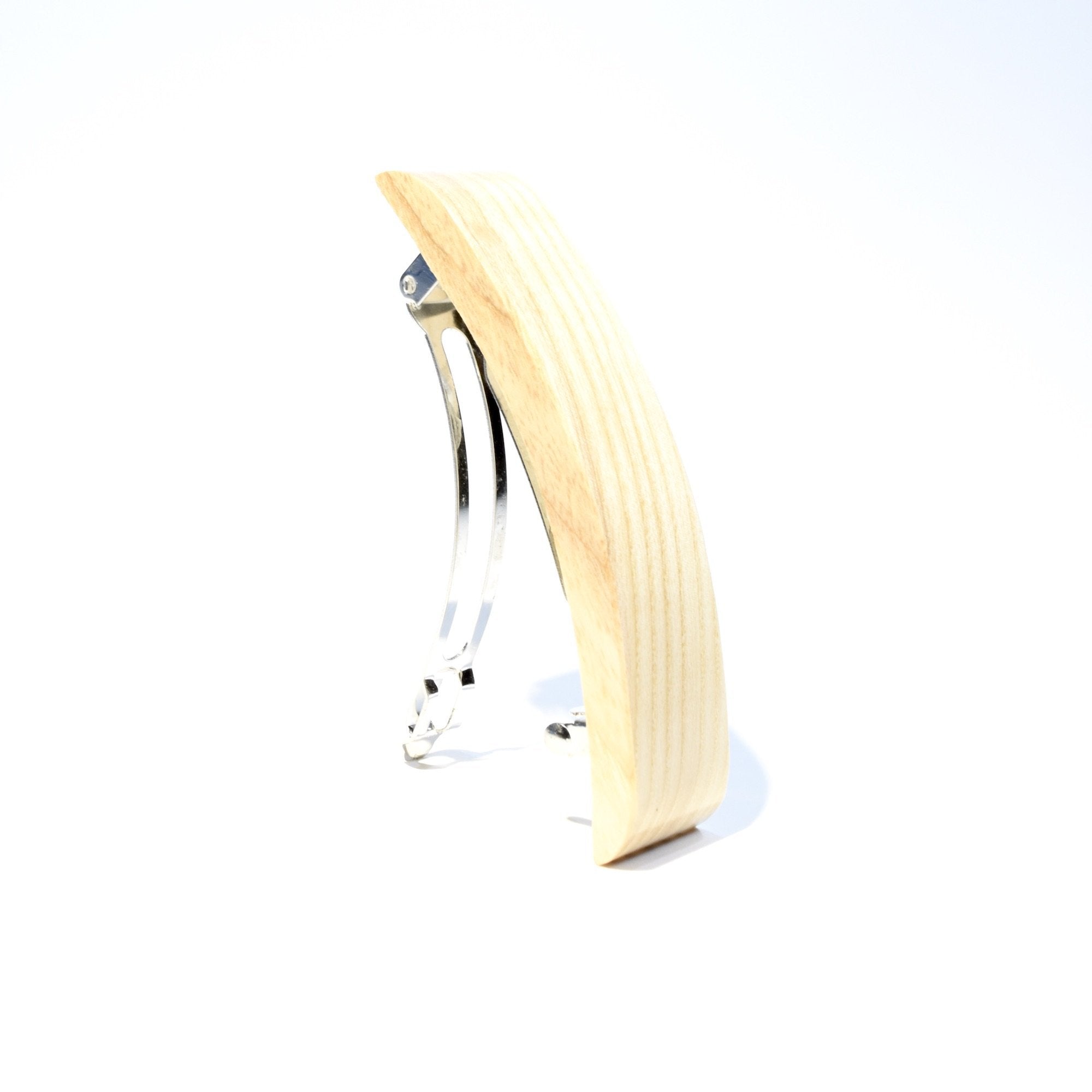 Barrette en frêne canadien - Isabelle_Ferland_bijoux