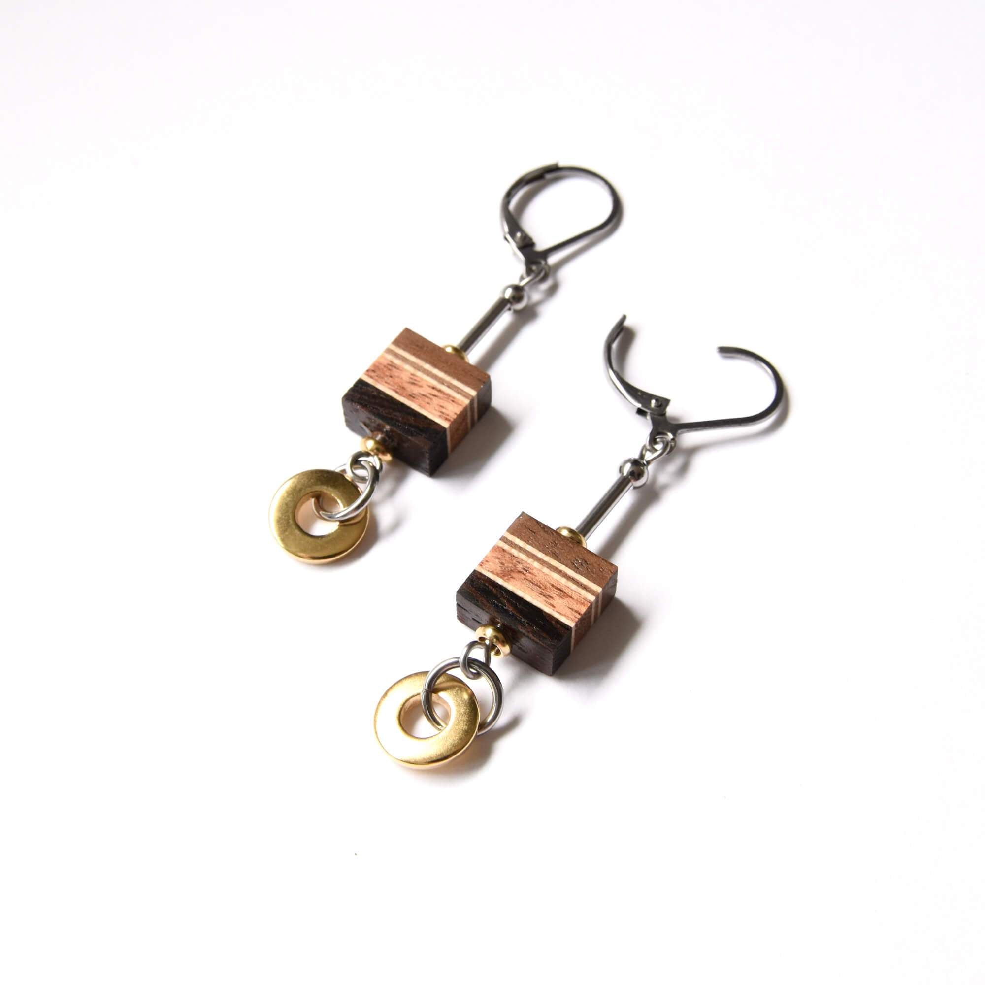 boucles de la collection Solstice par Isabelle ferland