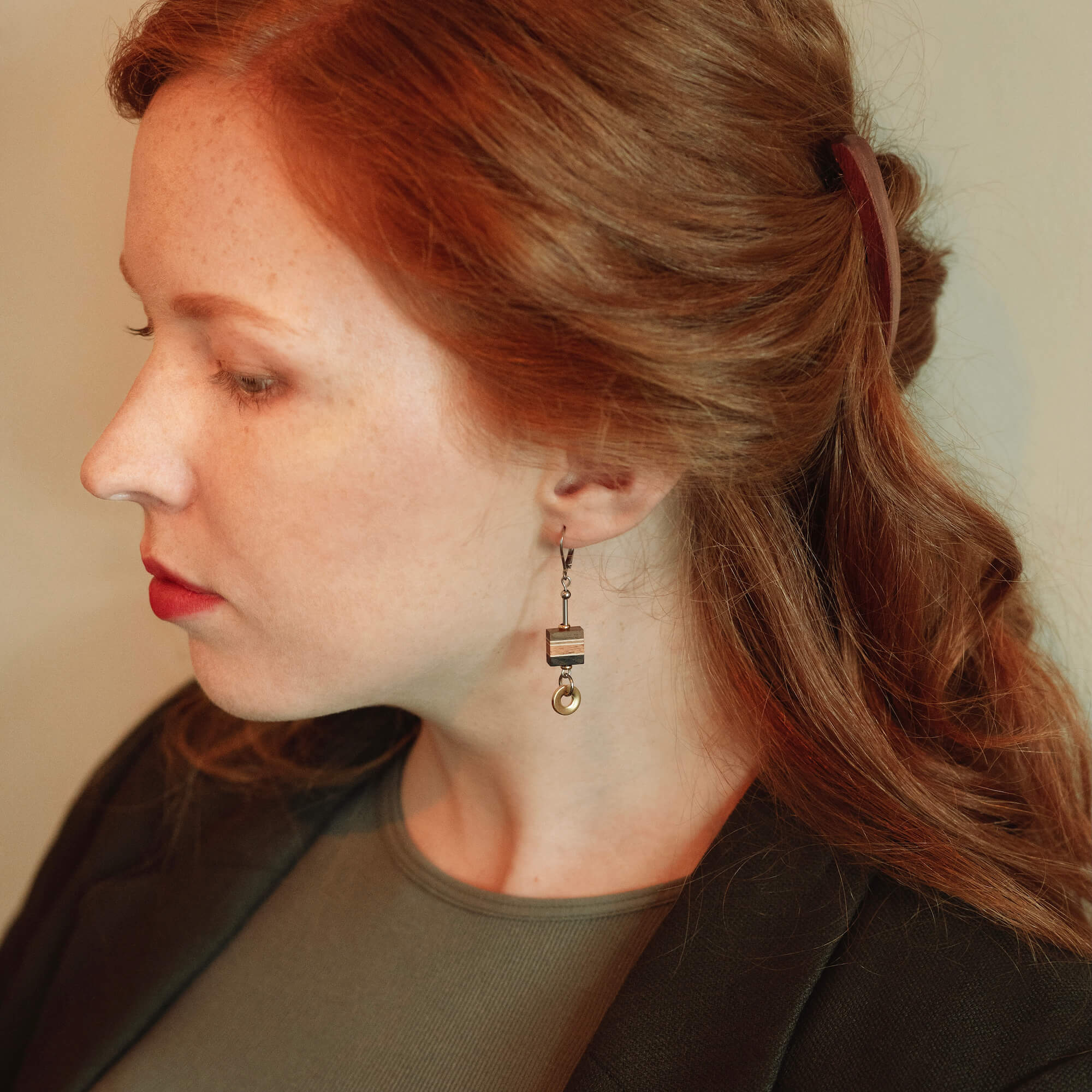boucles de la collection Solstice par Isabelle ferland