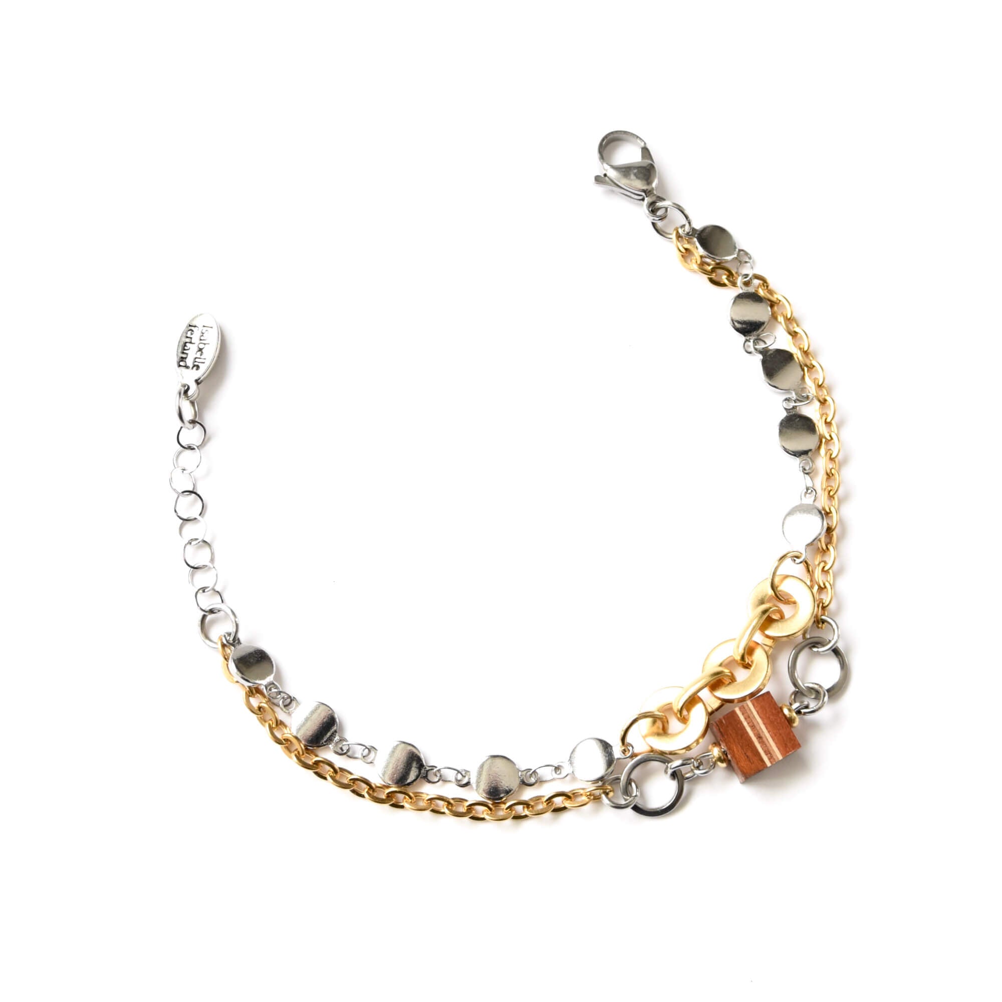 bracelet pour femme, bracelet acier inoxydable, faits main au Québec