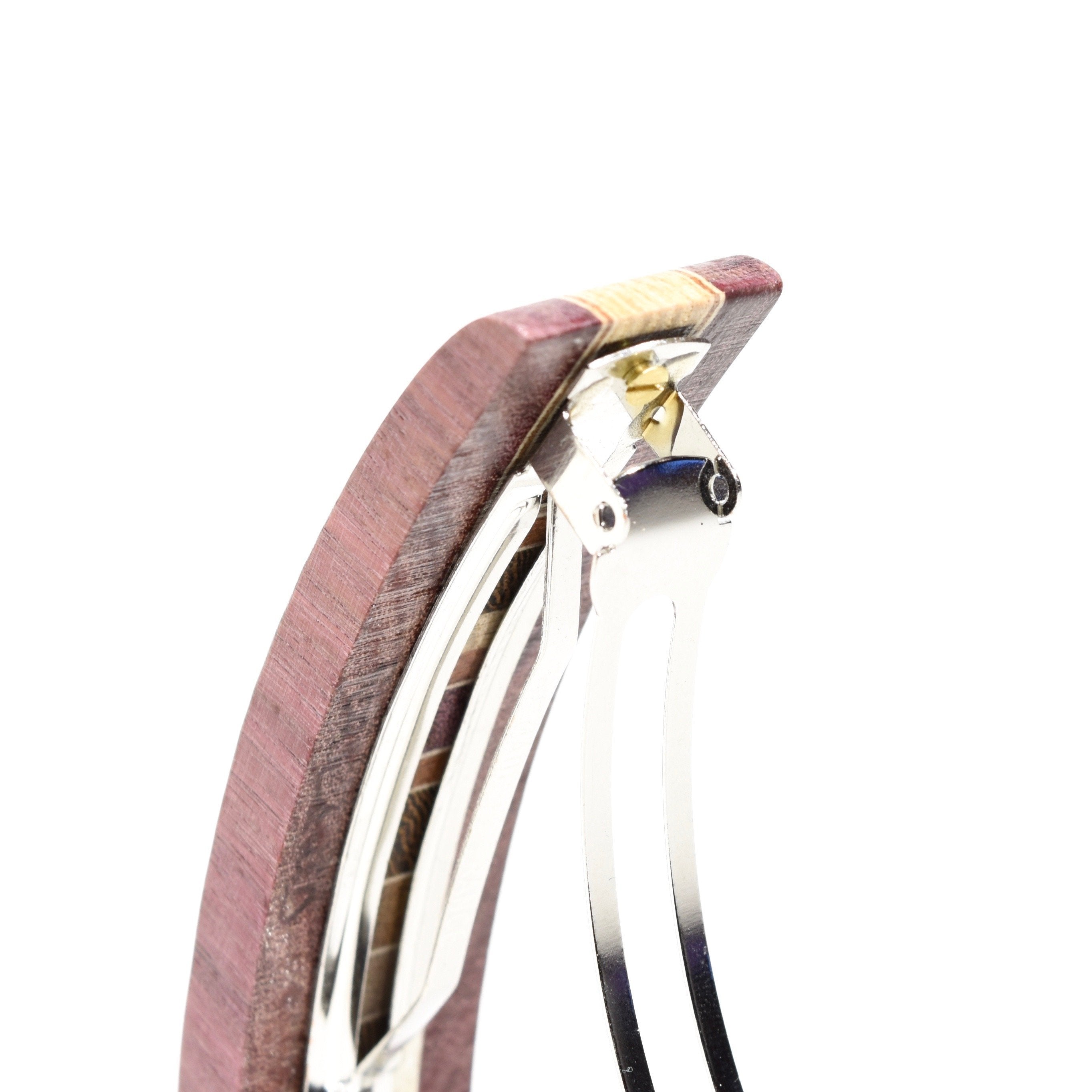 Barrette en bois - Isabelle_Ferland_bijoux