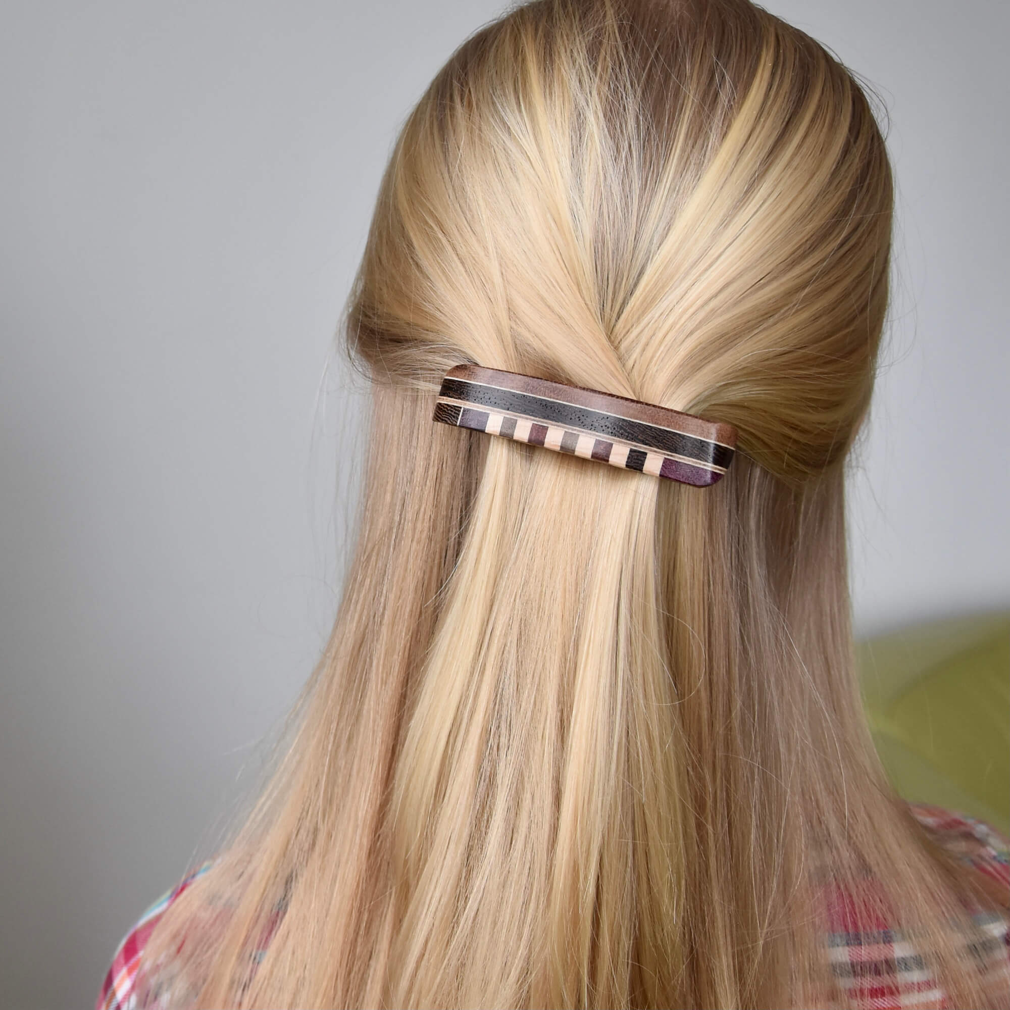 barrette a cheveux en bois artisanal isabelle ferland