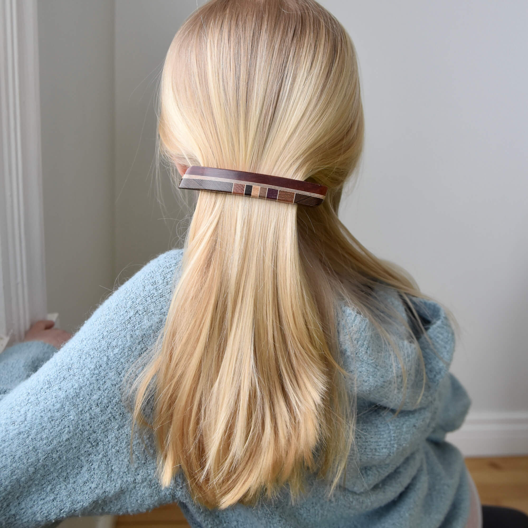 barrette a cheveux en bois artisanal isabelle ferland