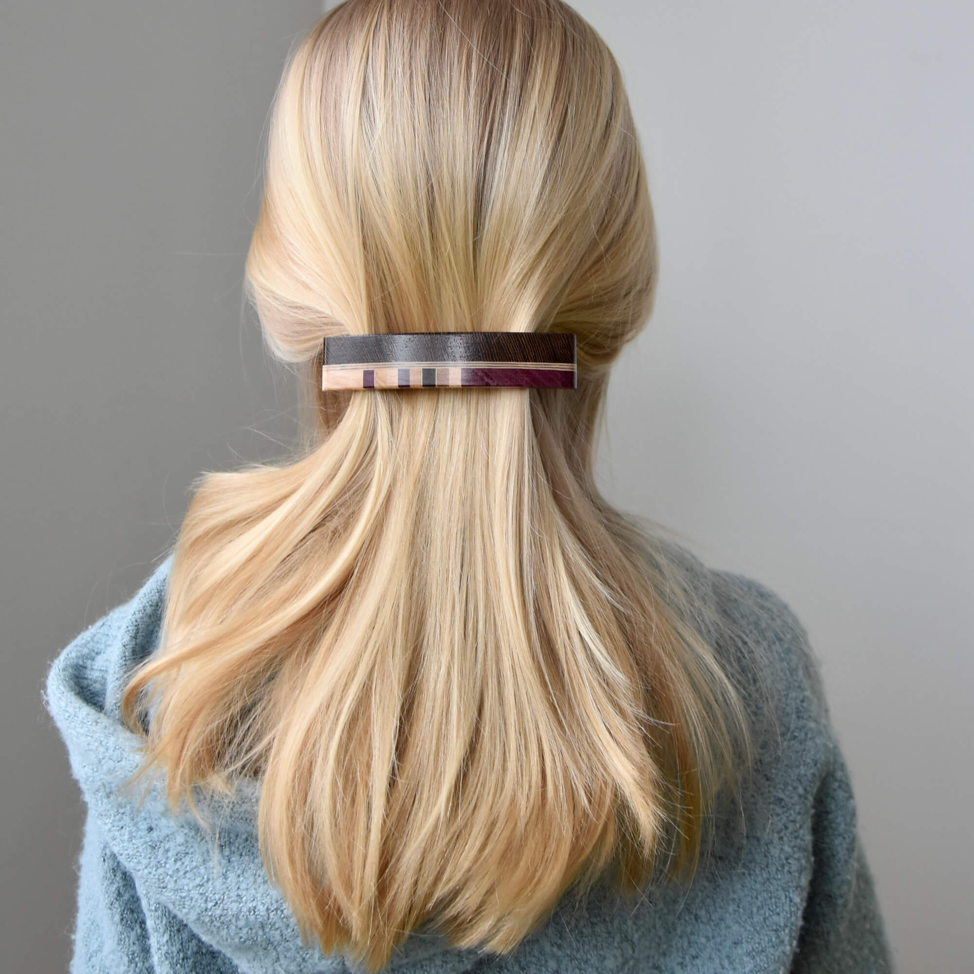 barrette a cheveux en bois artisanal isabelle ferland