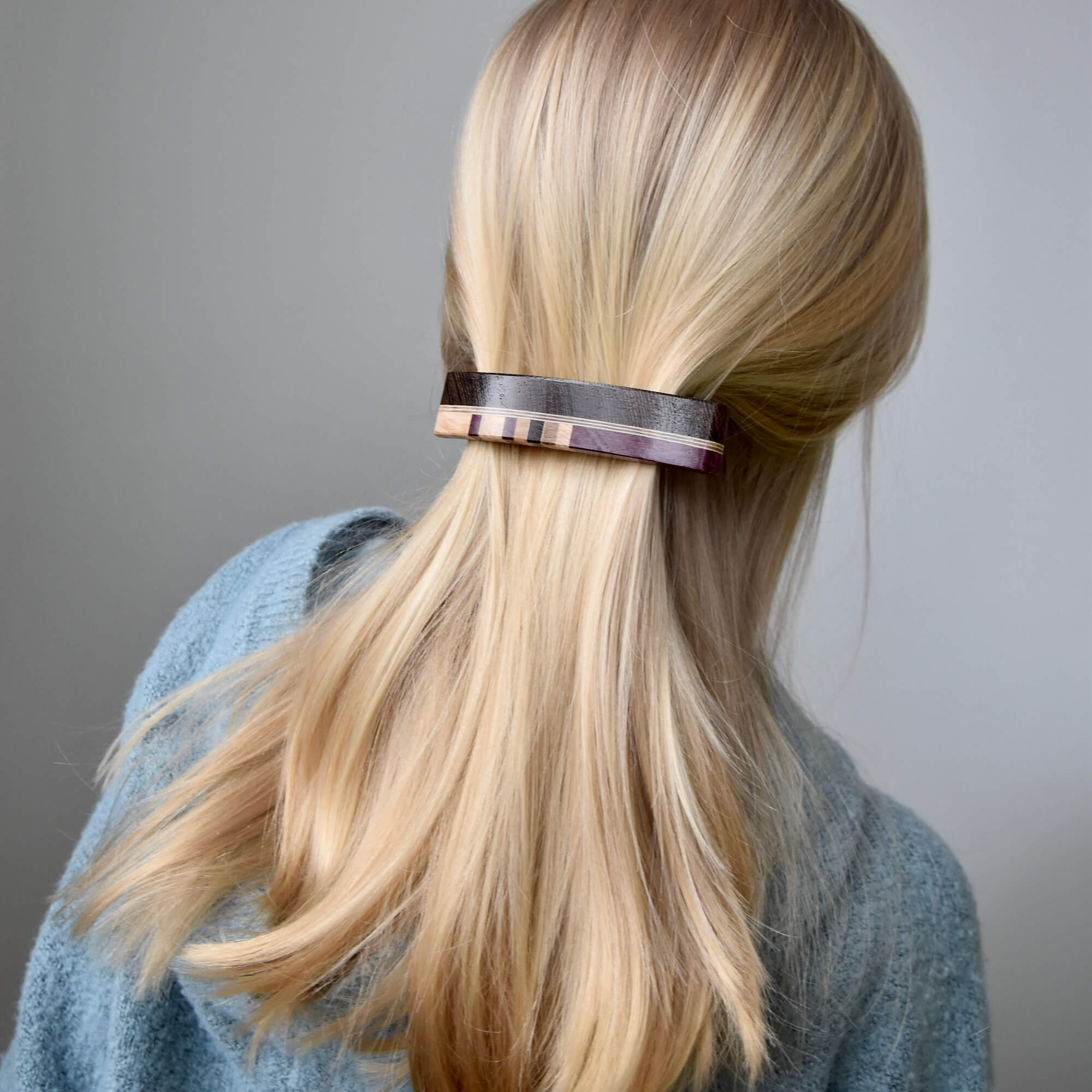 barrette a cheveux en bois artisanal isabelle ferland 