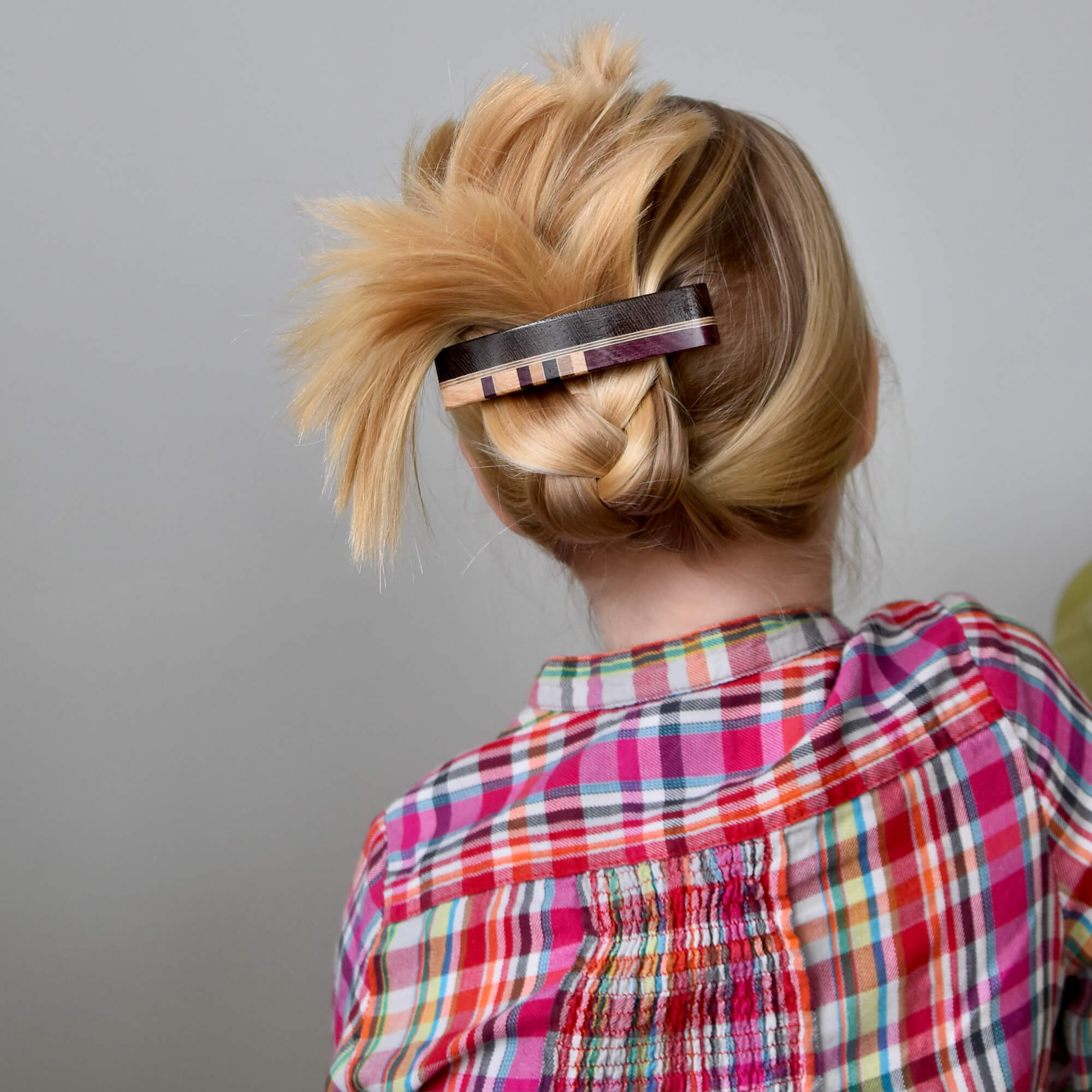 barrette a cheveux en bois artisanal isabelle ferland