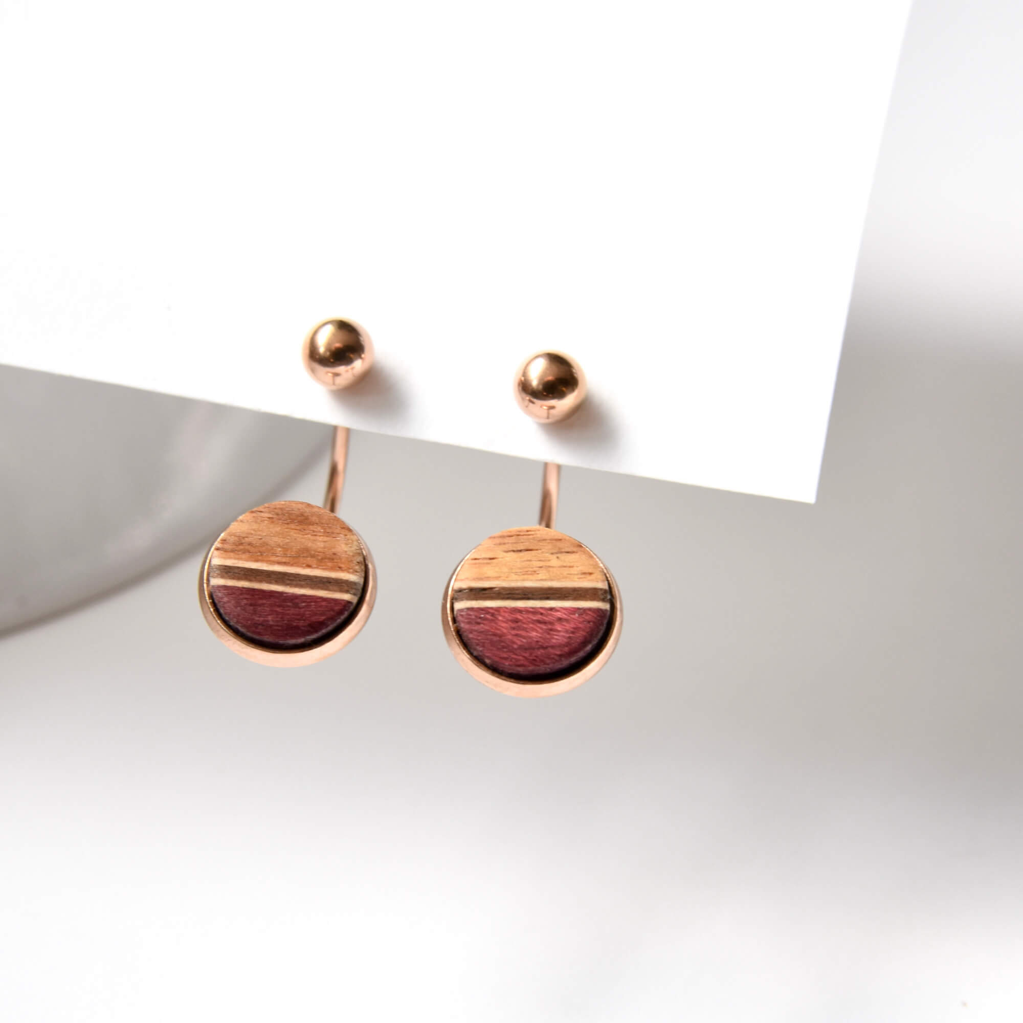 boucles d'oreilles studs fait main au Québec, nouvelle collection 2022