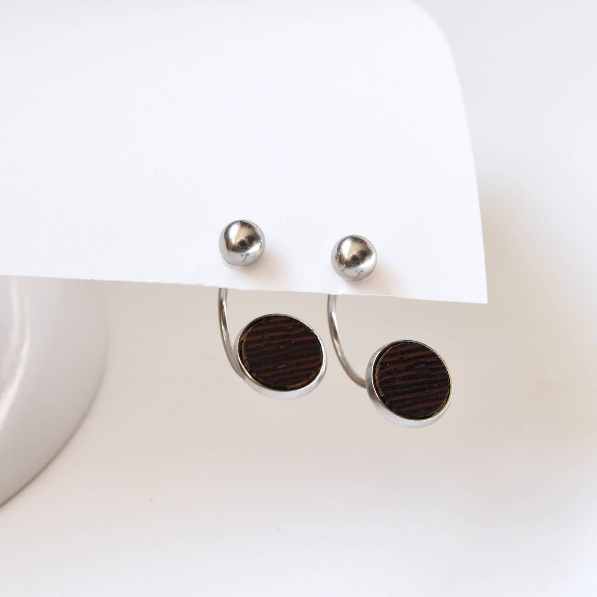 boucles d'oreilles studs fait main au Québec, nouvelle collection 2022