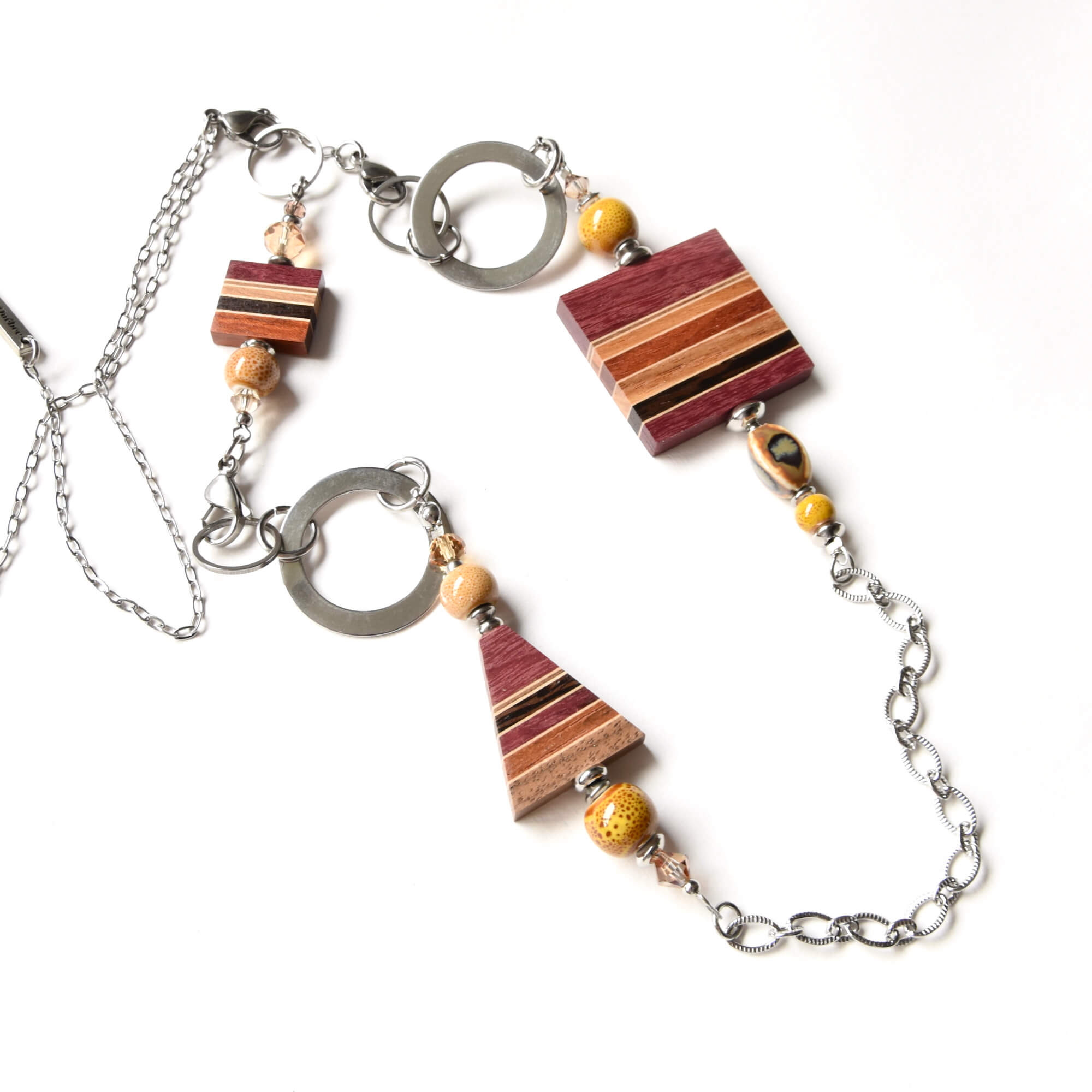 Collier long ajustable par Isabelle Ferland bijoux