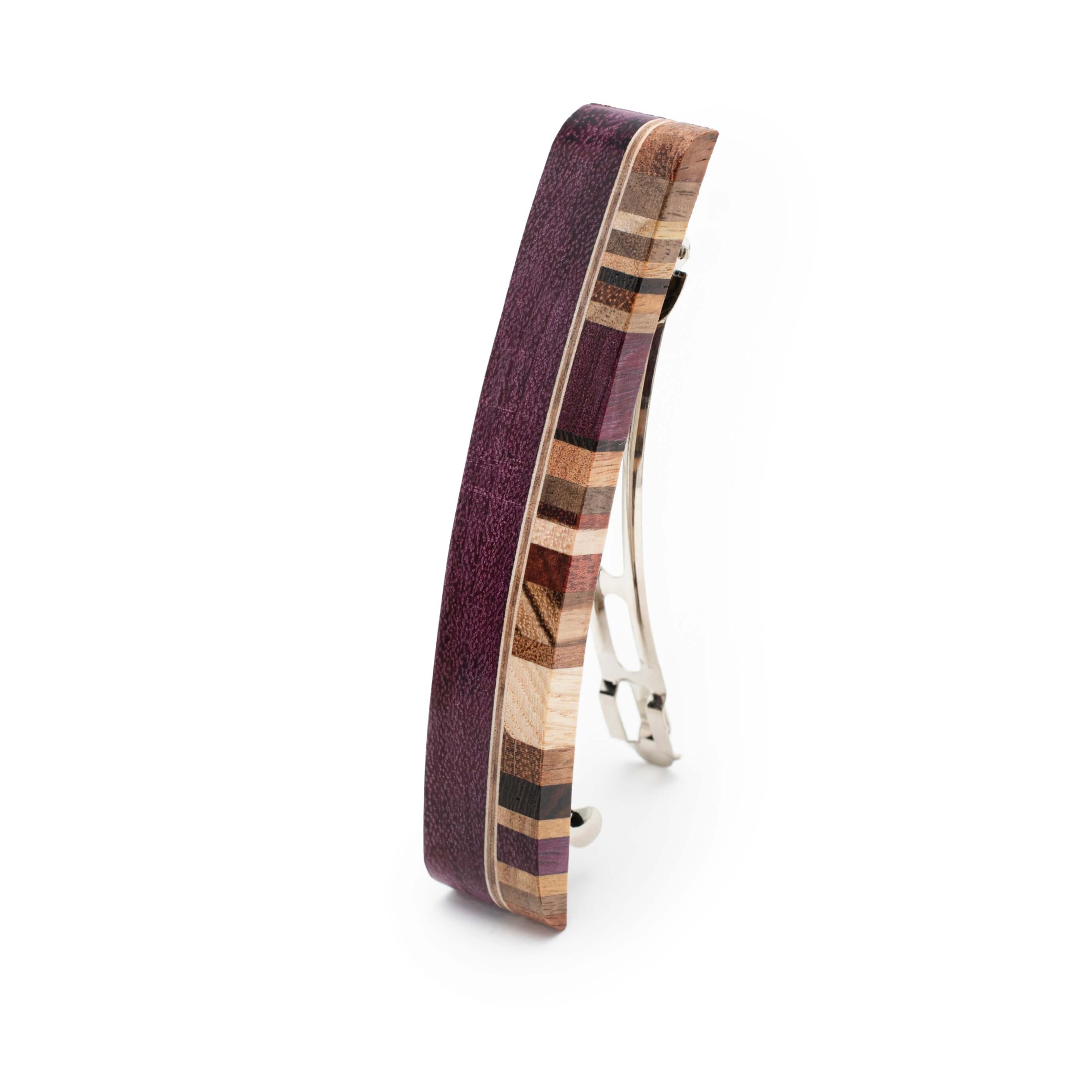 Barrette en bois haut de gamme pour cheveux très épais.Élégance pour les coiffures volumineuses