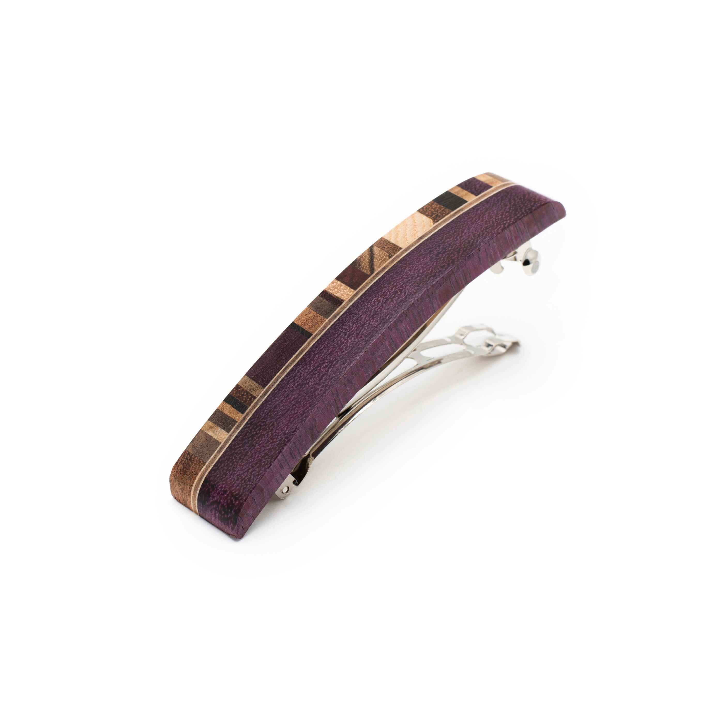 Barrette en bois haut de gamme pour cheveux très épais.Élégance pour les coiffures volumineuses