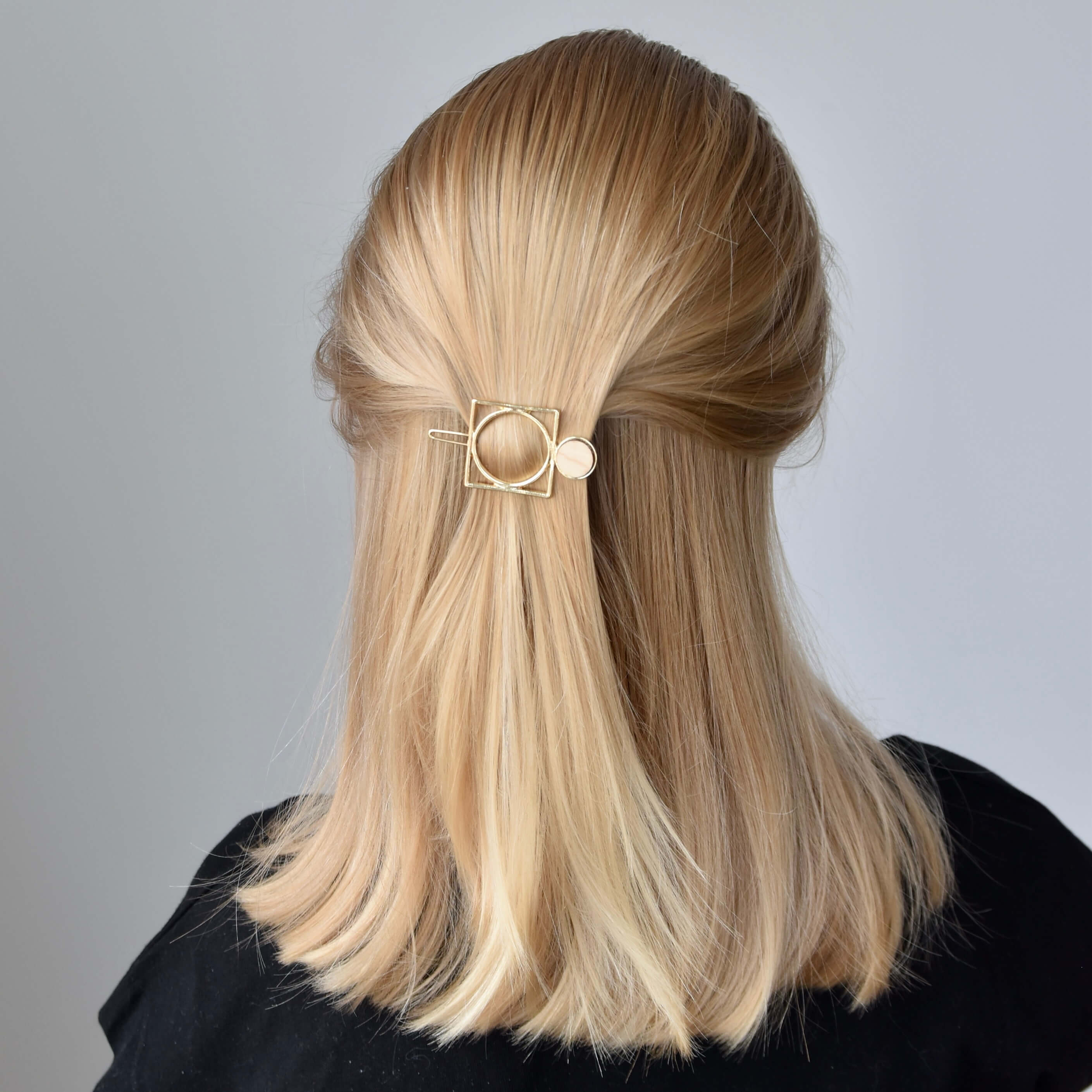 très petite barrette cheveux fins artisanale