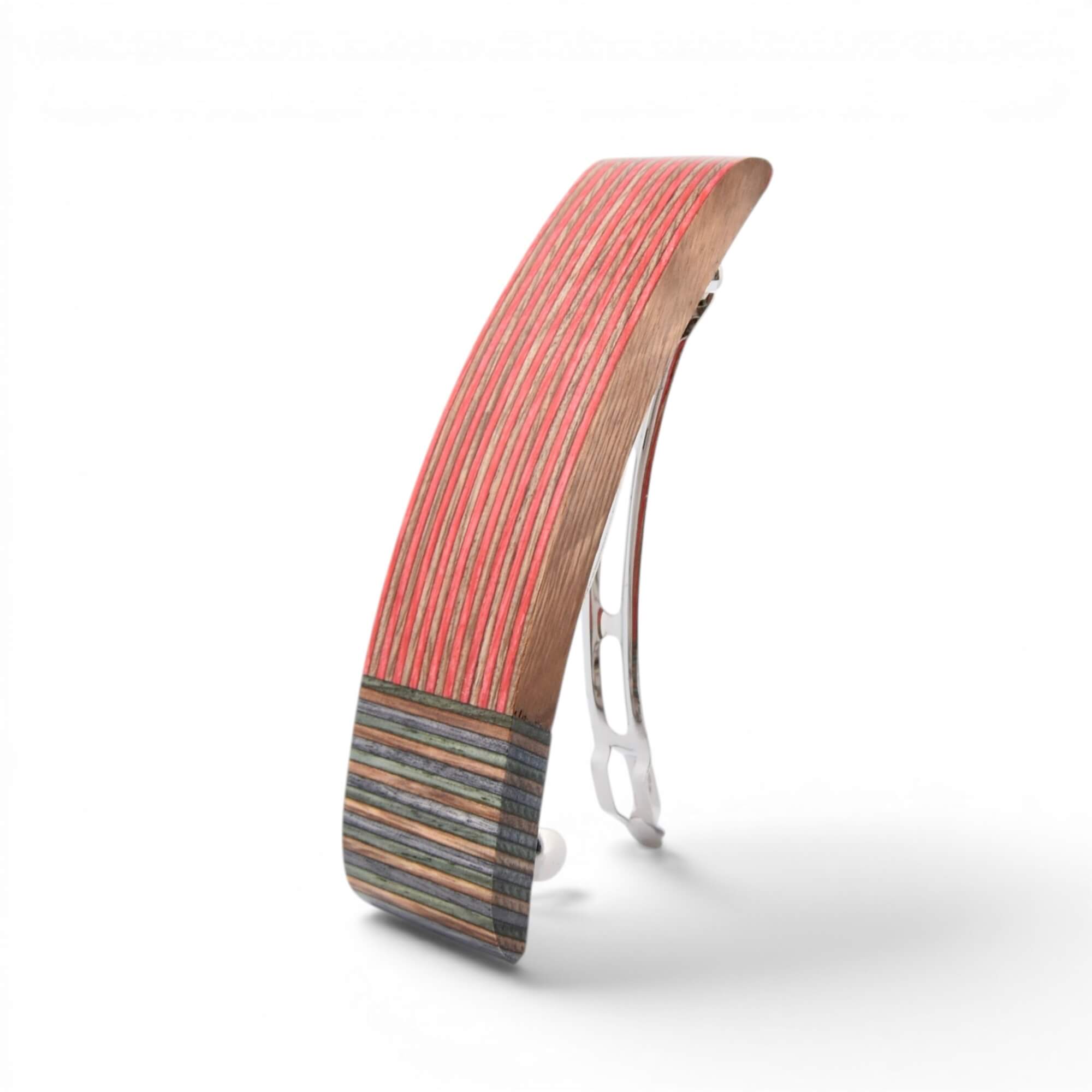 accessoires cheveux épais en bois