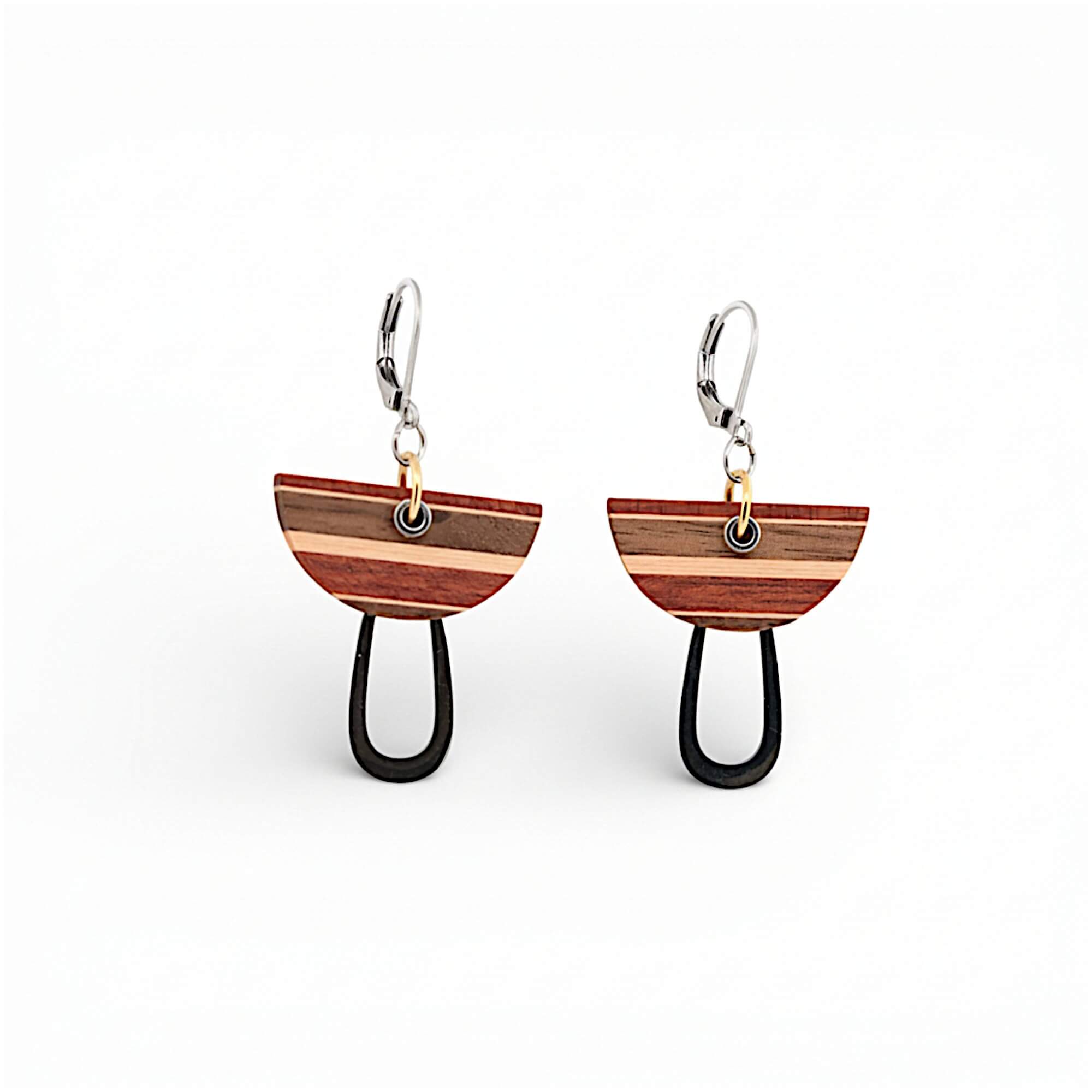 boucles d'oreilles mode 2026 en bois, boucles tendances