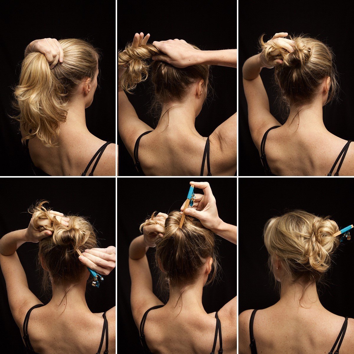 Baguette à cheveux courbée - #Isabelle_Ferland_bijoux#