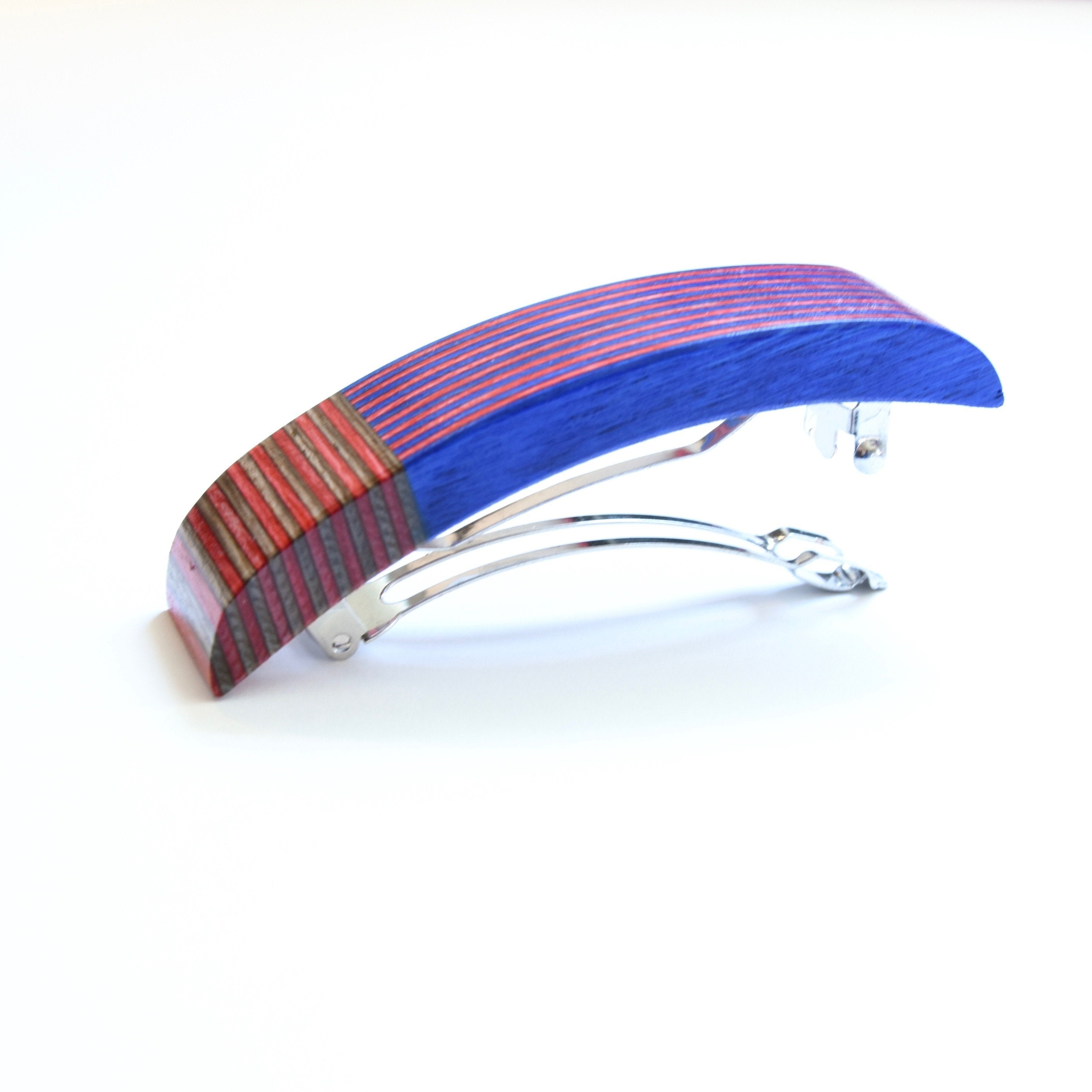 Barrette rose | bleu | rouge - #Isabelle_Ferland_bijoux#