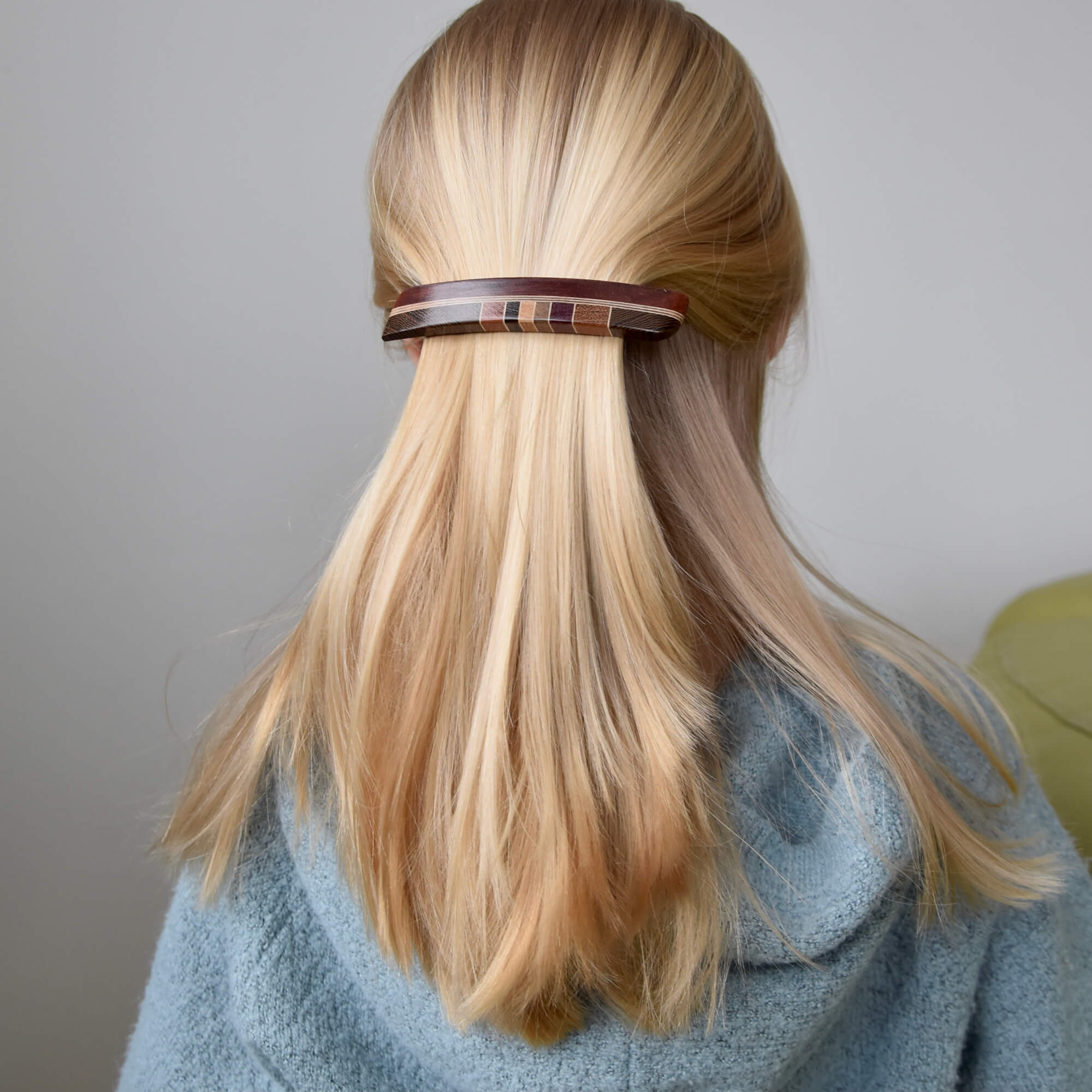 barrette a cheveux en bois artisanal isabelle ferland 