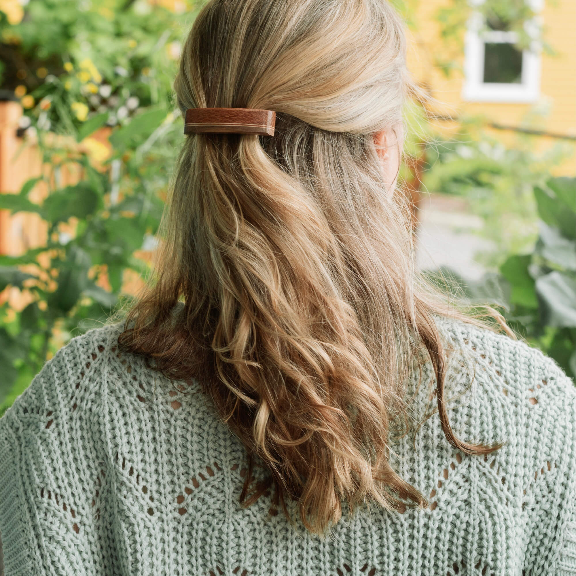 barrette pour cheveux en bois | Isabelle Ferland 