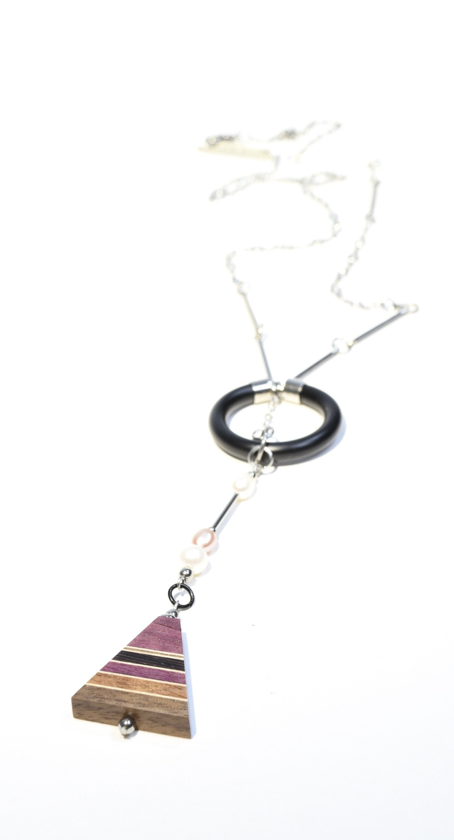 Collier long avec perles - #Isabelle_Ferland_bijoux#