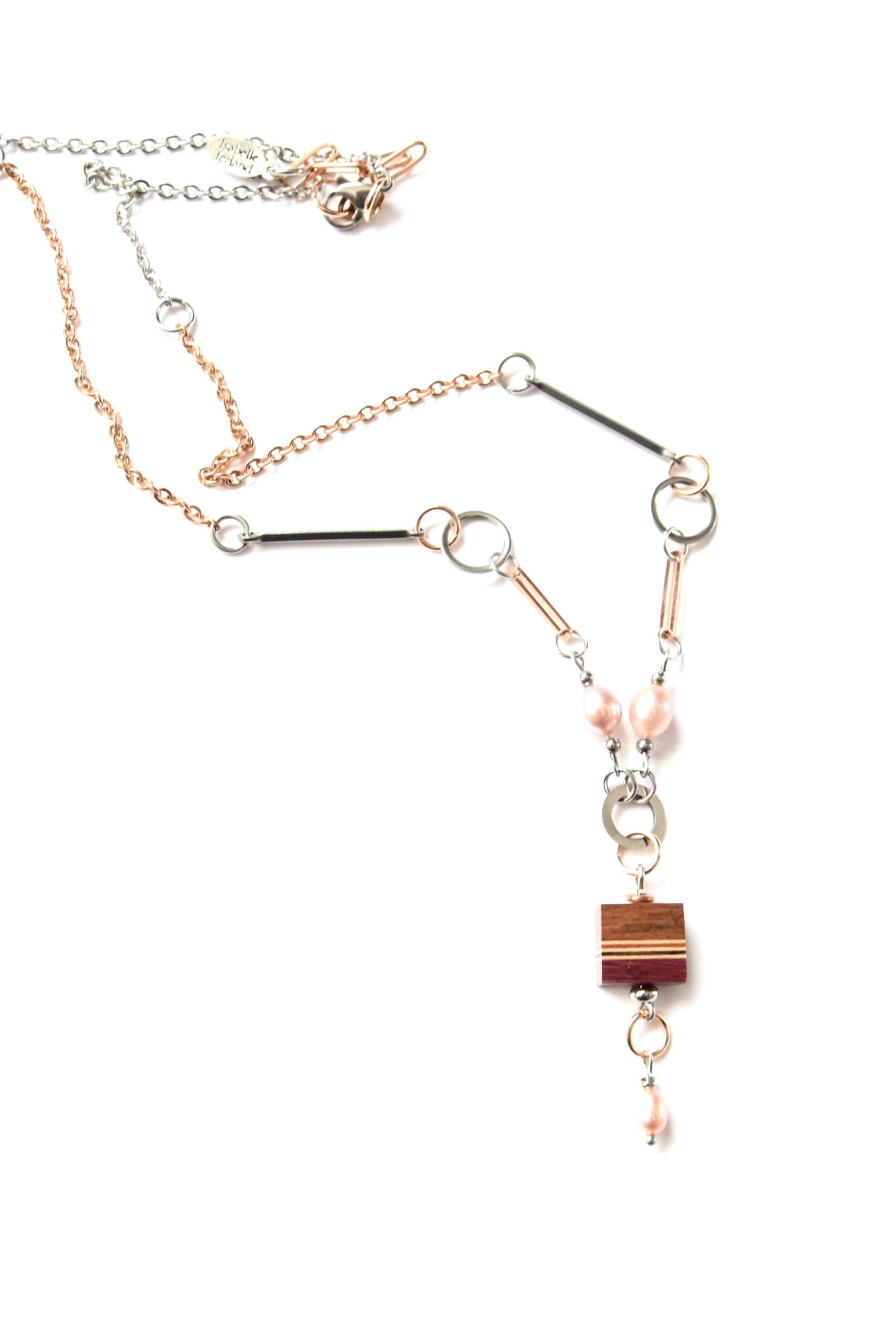 collier avec perles faits main , isabelle ferland bijoux