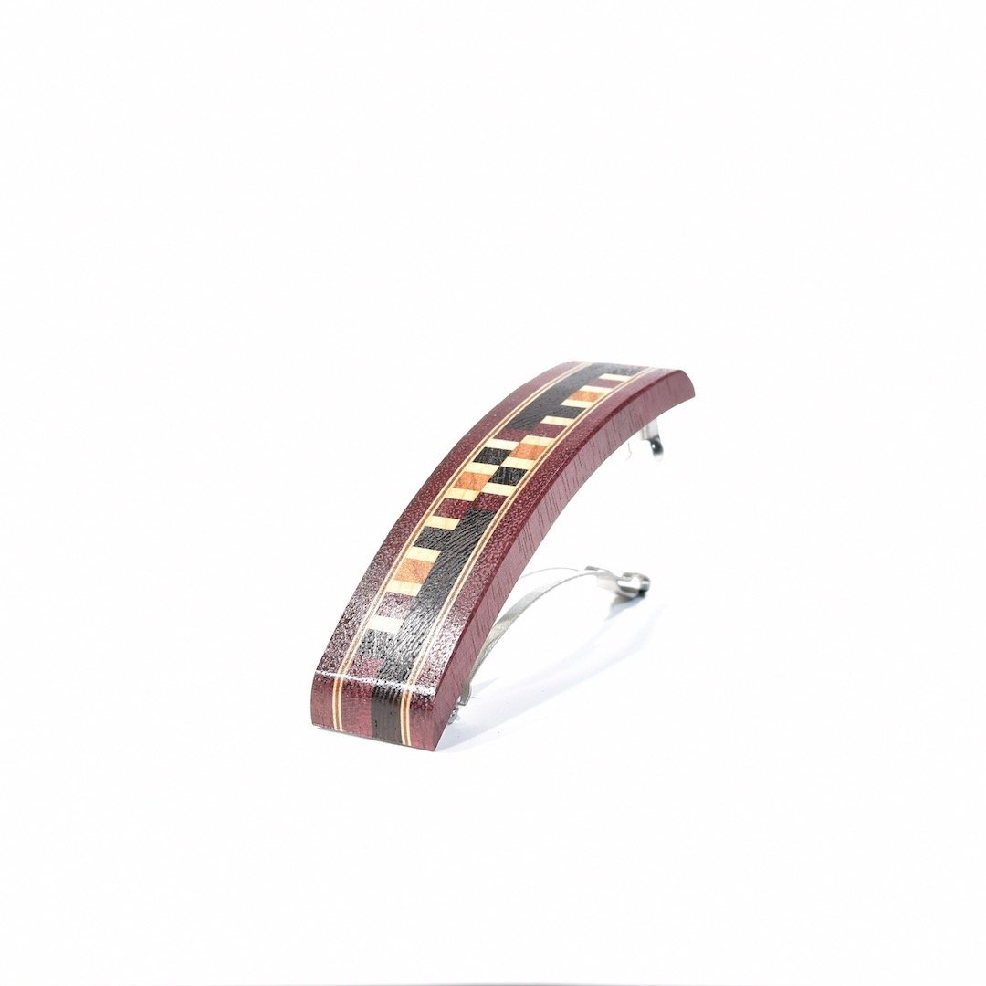 Barrette mosaïque - #Isabelle_Ferland_bijoux#